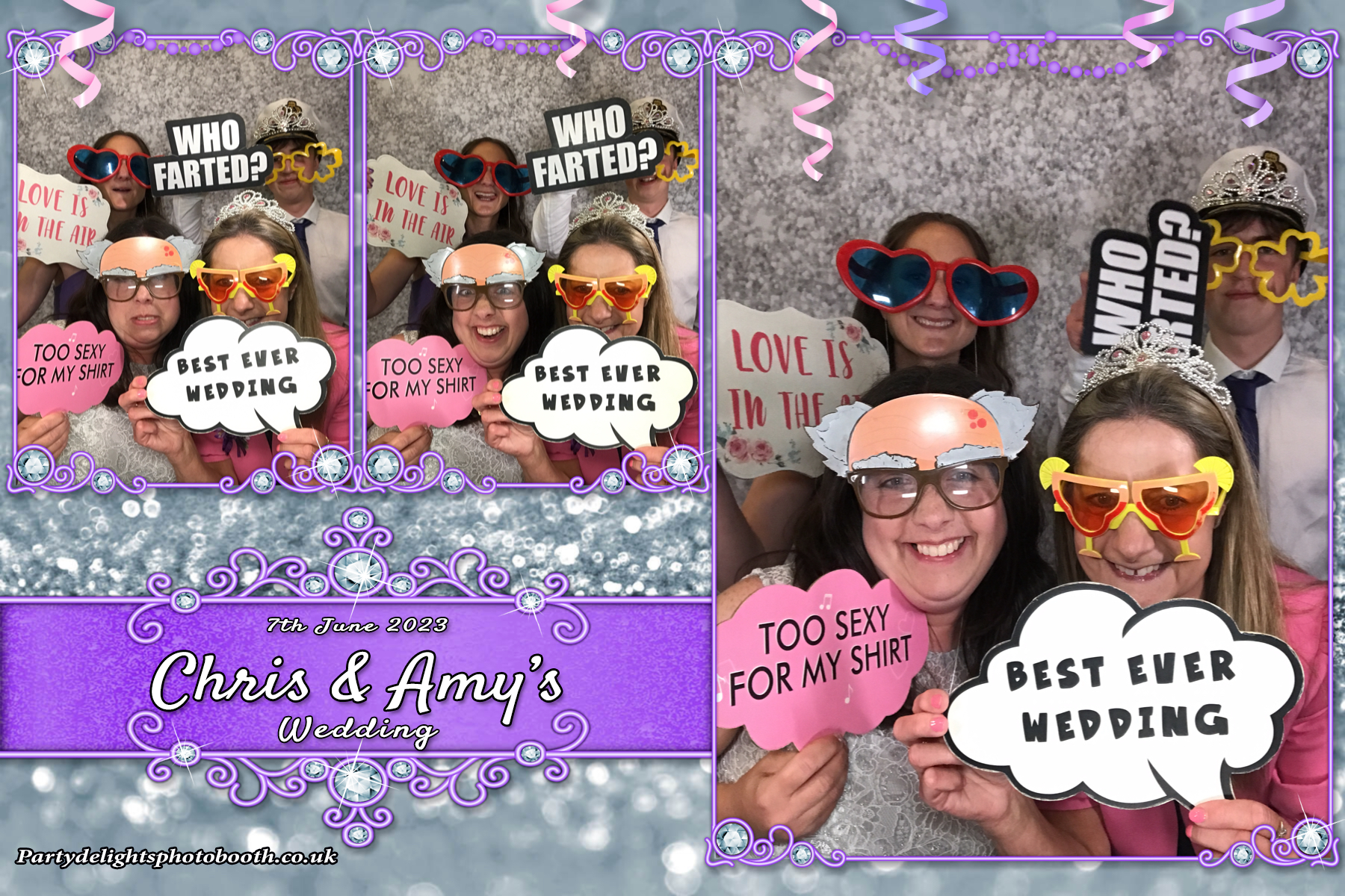 Chris & Amy's Wedding | View more photos from the event at gallery.partydelightsphotobooth.co.uk/u/PartyDelightsPhotoBooth/Chris-Amys-Wedding