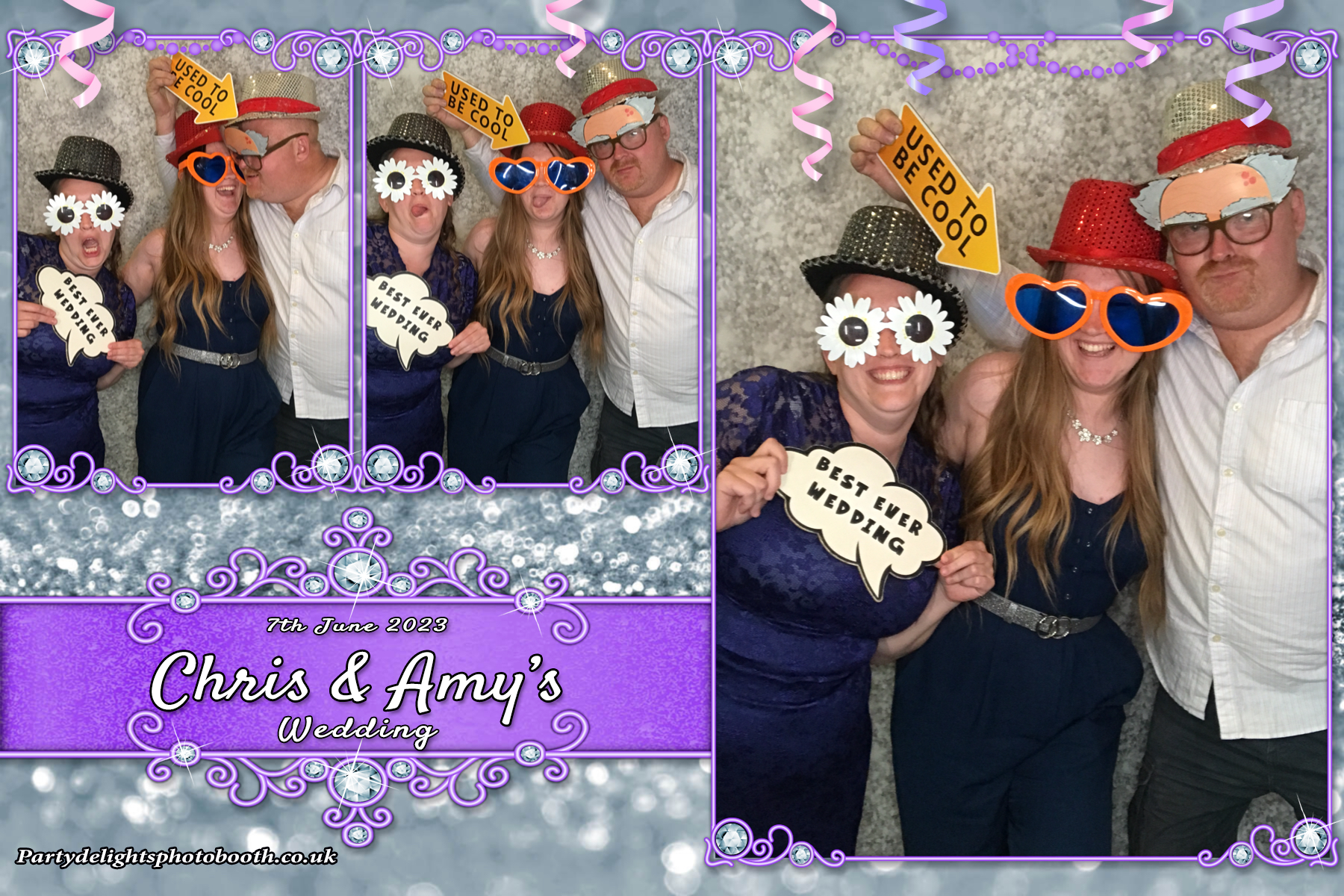 Chris & Amy's Wedding | View more photos from the event at gallery.partydelightsphotobooth.co.uk/u/PartyDelightsPhotoBooth/Chris-Amys-Wedding