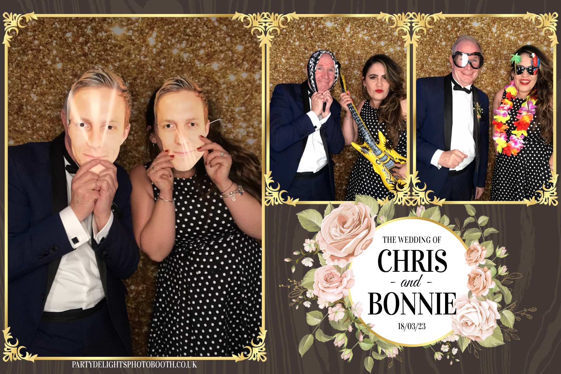 Chris and Bonnie's Wedding | View more photos from the event at gallery.partydelightsphotobooth.co.uk/u/PartyDelightsPhotoBooth/Chris-and-Bonnies-Wedding