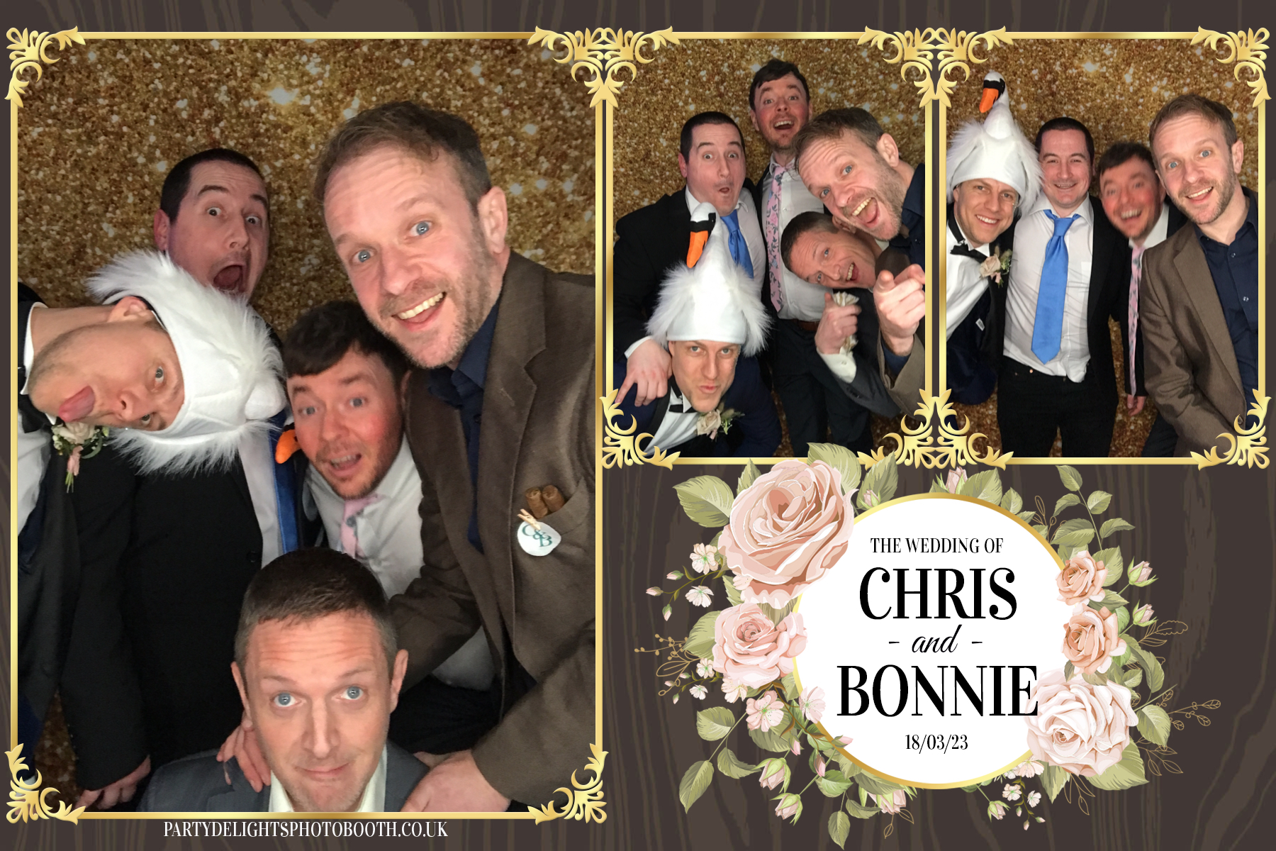 Chris and Bonnie's Wedding | View more photos from the event at gallery.partydelightsphotobooth.co.uk/u/PartyDelightsPhotoBooth/Chris-and-Bonnies-Wedding
