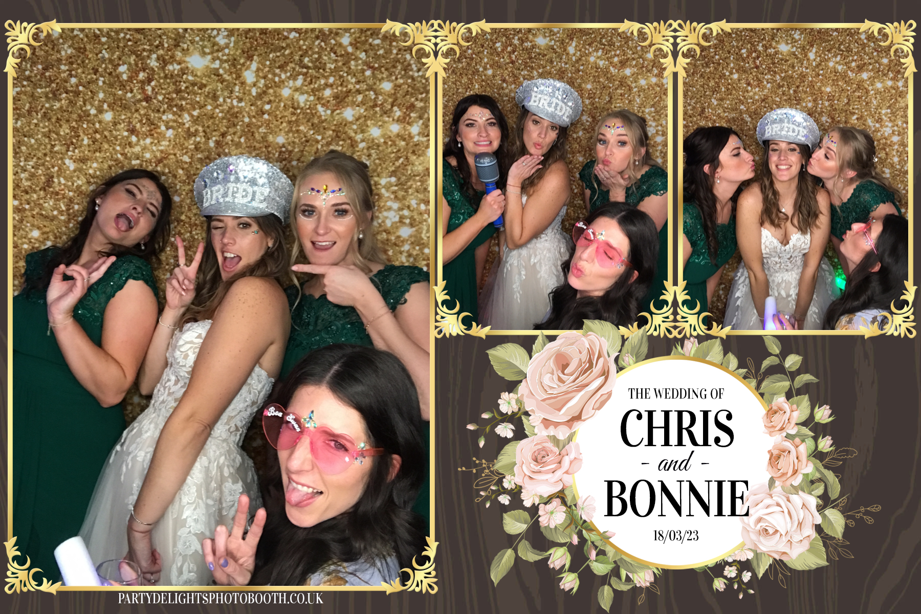 Chris and Bonnie's Wedding | View more photos from the event at gallery.partydelightsphotobooth.co.uk/u/PartyDelightsPhotoBooth/Chris-and-Bonnies-Wedding