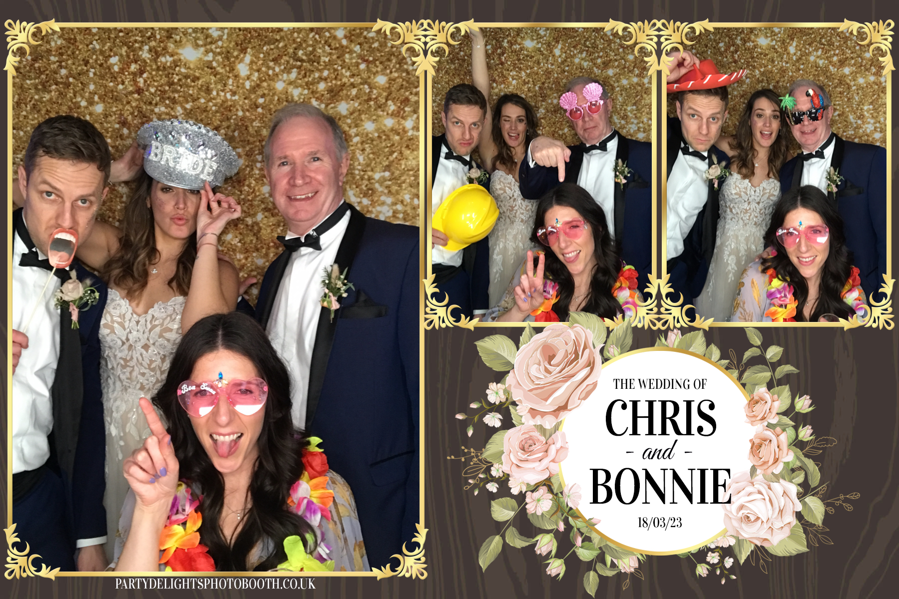 Chris and Bonnie's Wedding | View more photos from the event at gallery.partydelightsphotobooth.co.uk/u/PartyDelightsPhotoBooth/Chris-and-Bonnies-Wedding