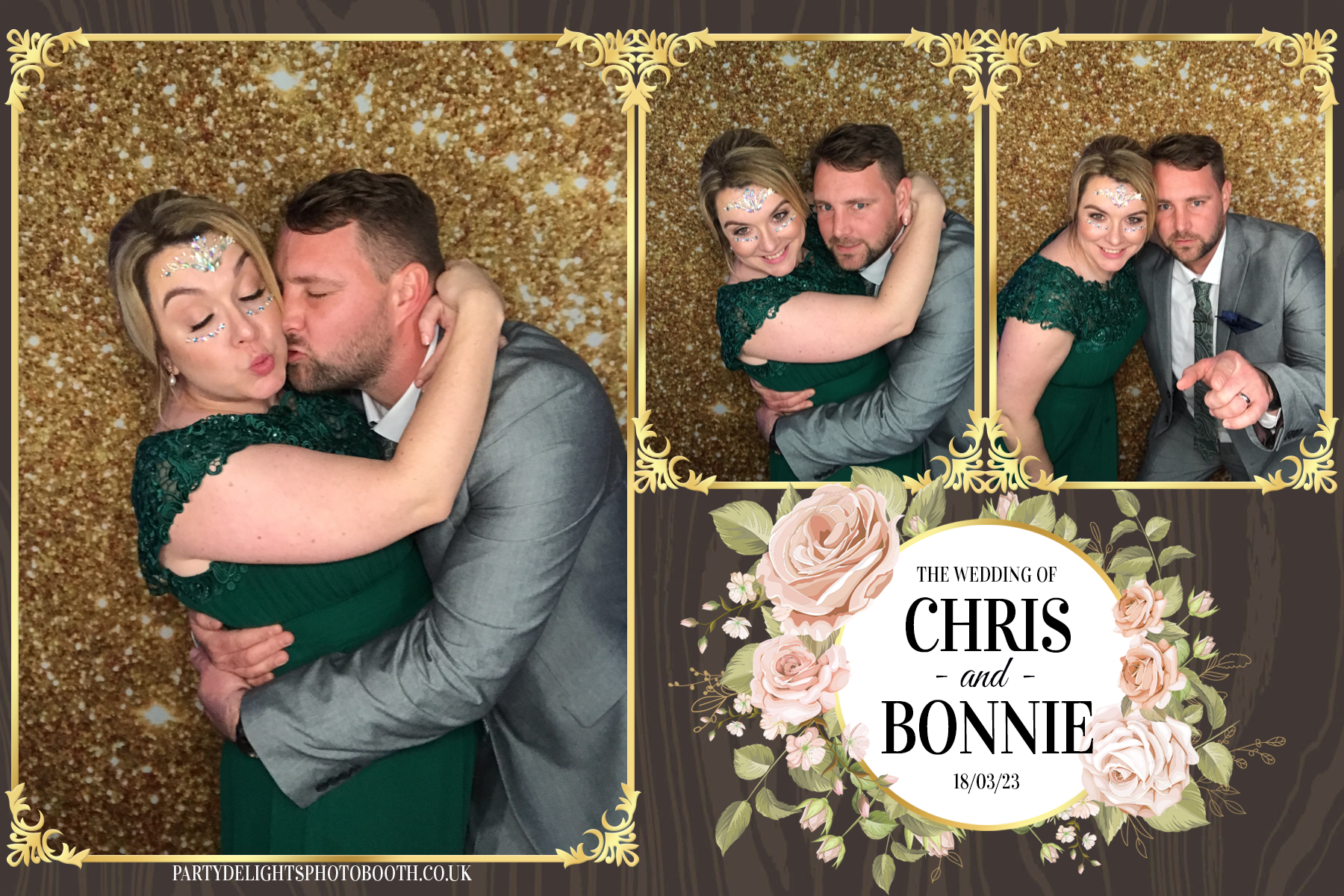 Chris and Bonnie's Wedding | View more photos from the event at gallery.partydelightsphotobooth.co.uk/u/PartyDelightsPhotoBooth/Chris-and-Bonnies-Wedding