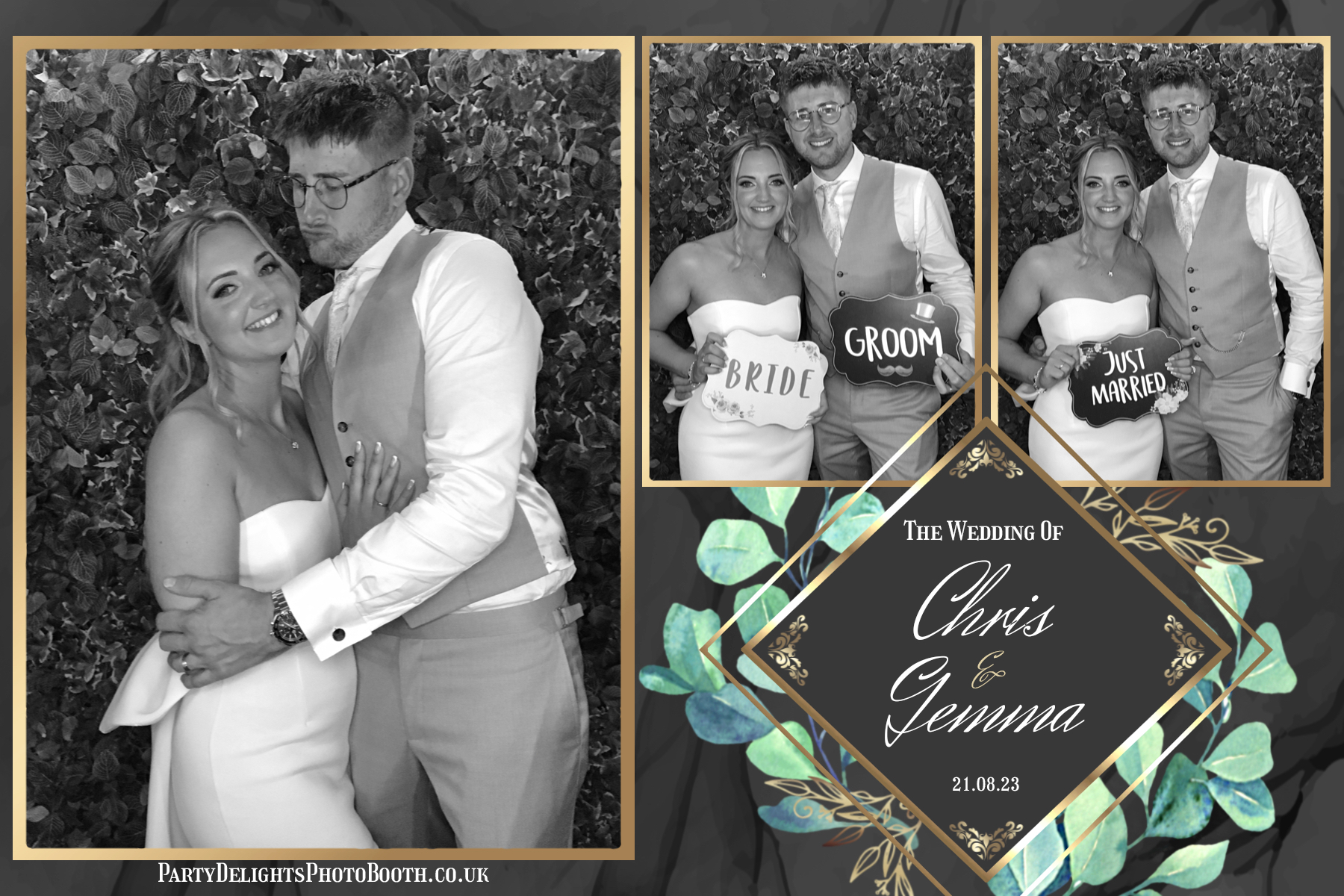 Chris and Gemma’s wedding | View more photos from the event at gallery.partydelightsphotobooth.co.uk/u/PartyDelightsPhotoBooth/Chris-and-Gemma’s-wedding