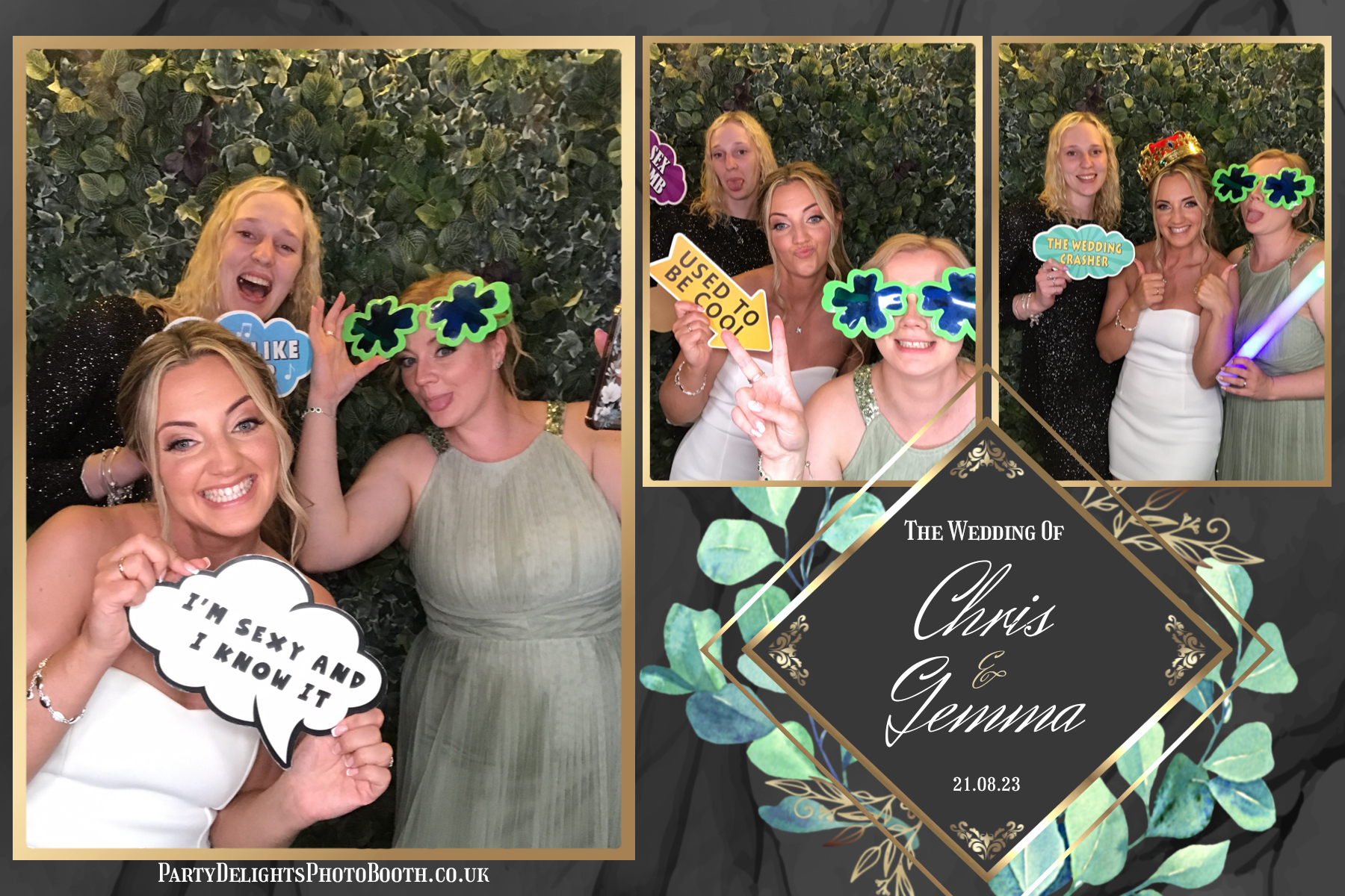 Chris and Gemma’s wedding | View more photos from the event at gallery.partydelightsphotobooth.co.uk/u/PartyDelightsPhotoBooth/Chris-and-Gemma’s-wedding