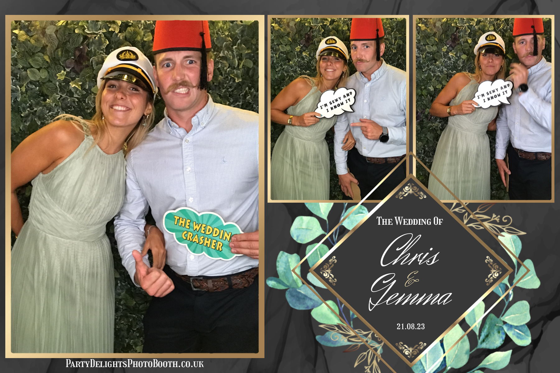 Chris and Gemma’s wedding | View more photos from the event at gallery.partydelightsphotobooth.co.uk/u/PartyDelightsPhotoBooth/Chris-and-Gemma’s-wedding