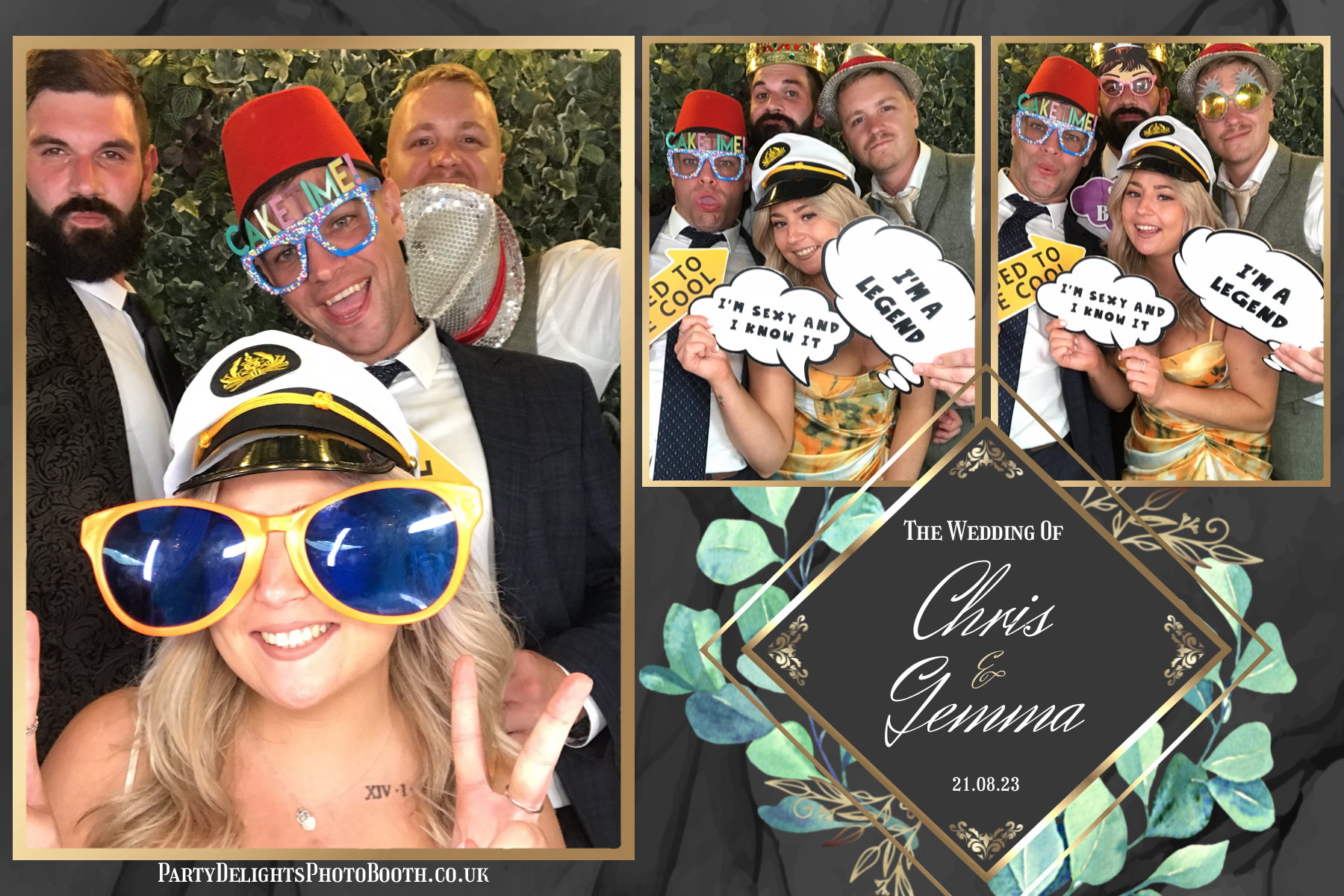 Chris and Gemma’s wedding | View more photos from the event at gallery.partydelightsphotobooth.co.uk/u/PartyDelightsPhotoBooth/Chris-and-Gemma’s-wedding