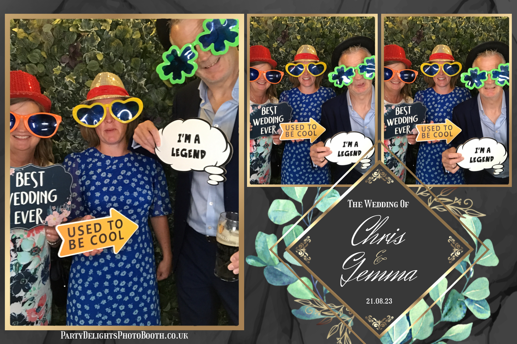 Chris and Gemma’s wedding | View more photos from the event at gallery.partydelightsphotobooth.co.uk/u/PartyDelightsPhotoBooth/Chris-and-Gemma’s-wedding