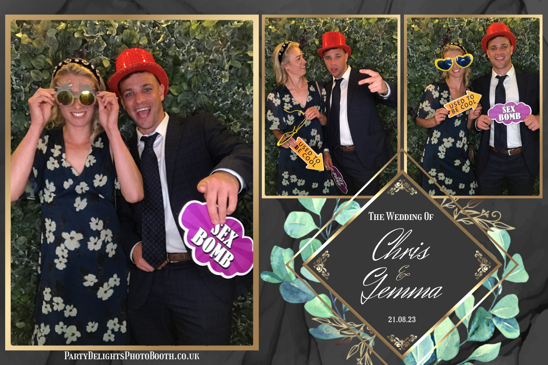 Chris and Gemma’s wedding | View more photos from the event at gallery.partydelightsphotobooth.co.uk/u/PartyDelightsPhotoBooth/Chris-and-Gemma’s-wedding