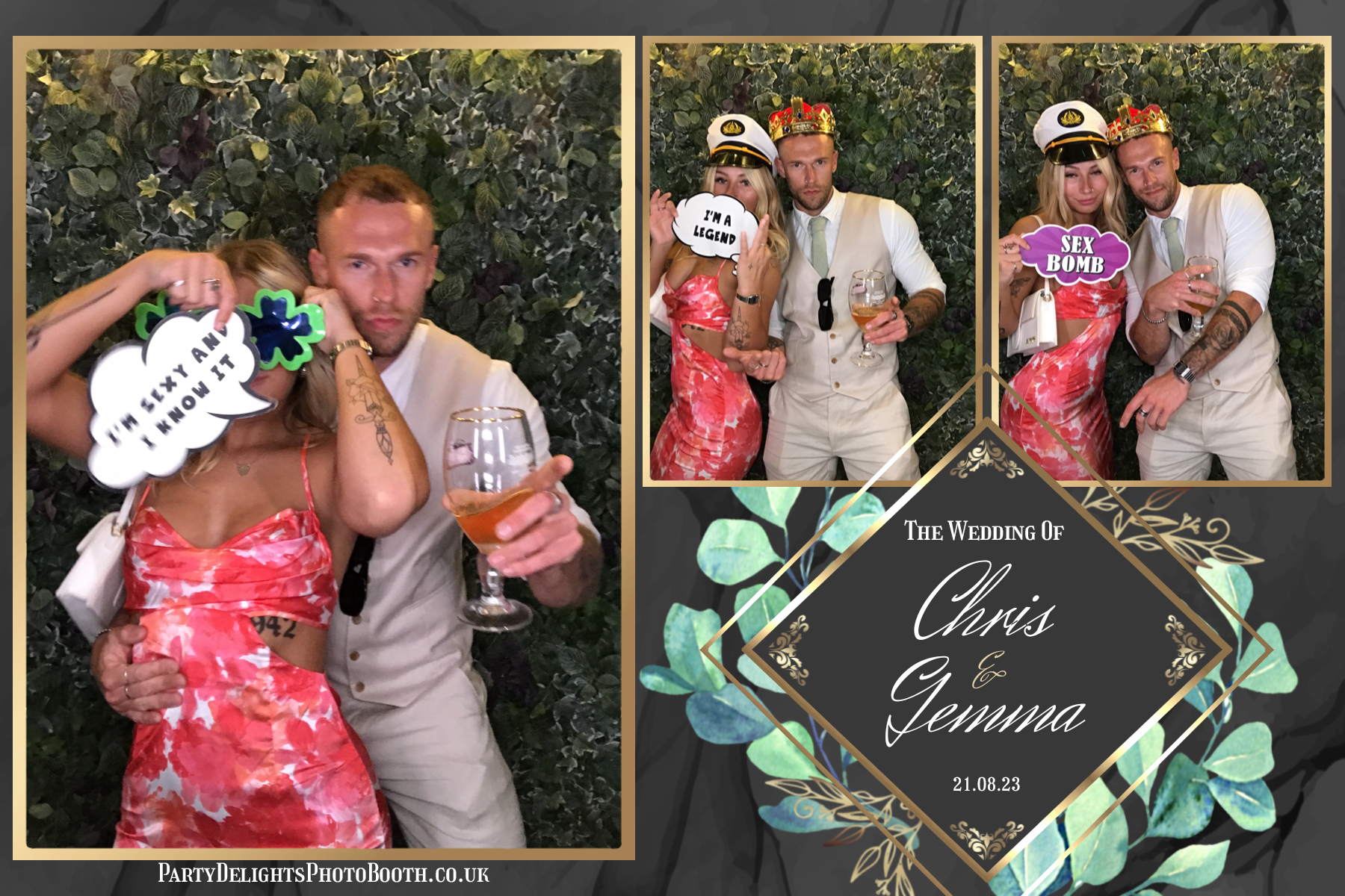 Chris and Gemma’s wedding | View more photos from the event at gallery.partydelightsphotobooth.co.uk/u/PartyDelightsPhotoBooth/Chris-and-Gemma’s-wedding