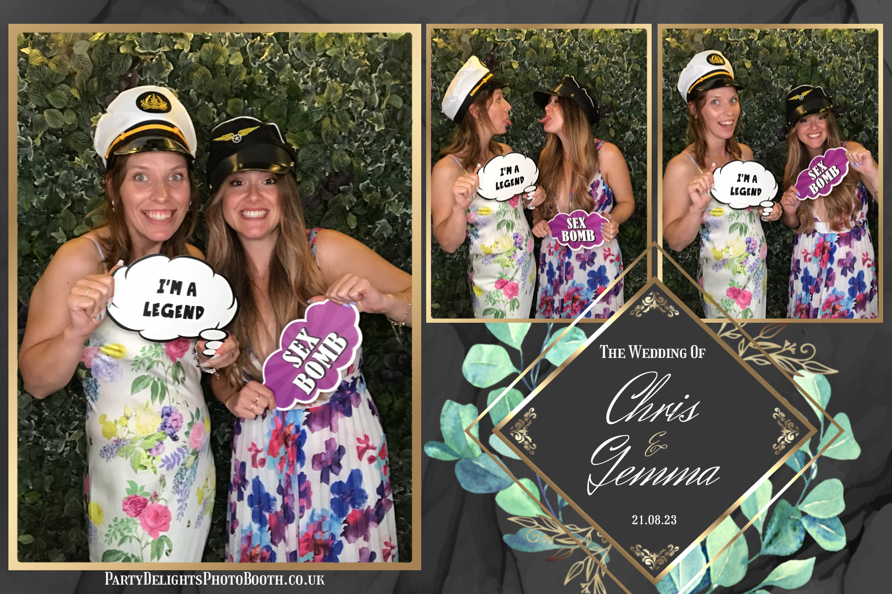 Chris and Gemma’s wedding | View more photos from the event at gallery.partydelightsphotobooth.co.uk/u/PartyDelightsPhotoBooth/Chris-and-Gemma’s-wedding