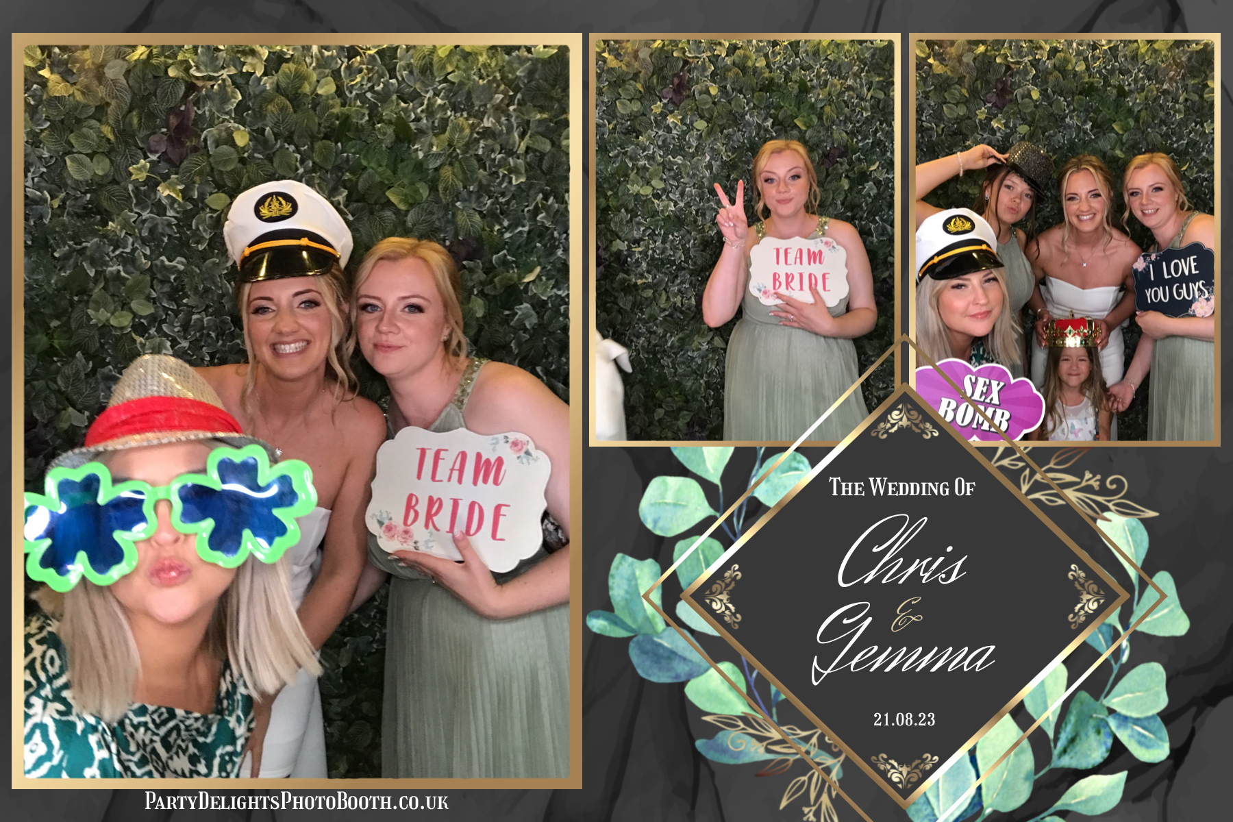 Chris and Gemma’s wedding | View more photos from the event at gallery.partydelightsphotobooth.co.uk/u/PartyDelightsPhotoBooth/Chris-and-Gemma’s-wedding