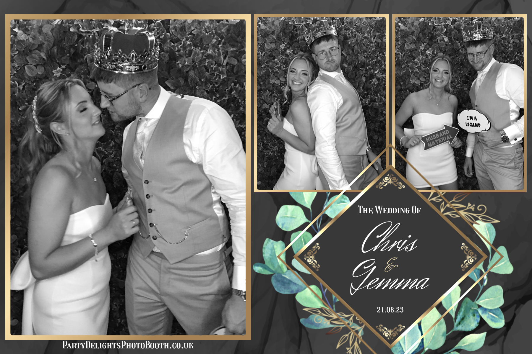 Chris and Gemma’s wedding | View more photos from the event at gallery.partydelightsphotobooth.co.uk/u/PartyDelightsPhotoBooth/Chris-and-Gemma’s-wedding