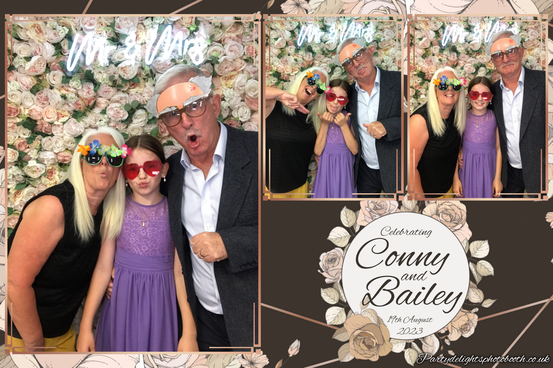 Conny & Bailey’s Wedding | View more photos from the event at gallery.partydelightsphotobooth.co.uk/u/PartyDelightsPhotoBooth/Conny-Bailey’s-Wedding