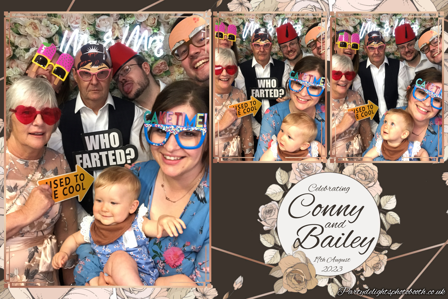 Conny & Bailey’s Wedding | View more photos from the event at gallery.partydelightsphotobooth.co.uk/u/PartyDelightsPhotoBooth/Conny-Bailey’s-Wedding