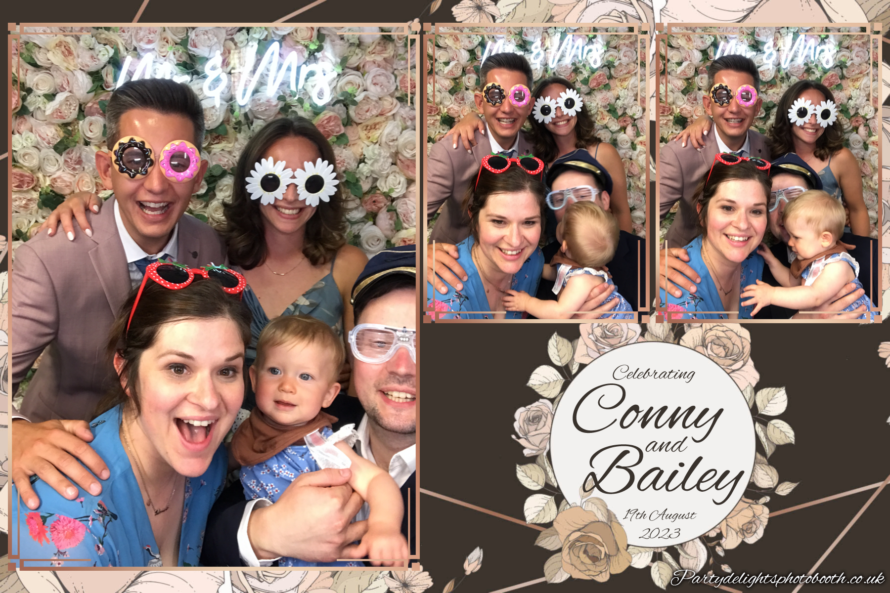 Conny & Bailey’s Wedding | View more photos from the event at gallery.partydelightsphotobooth.co.uk/u/PartyDelightsPhotoBooth/Conny-Bailey’s-Wedding