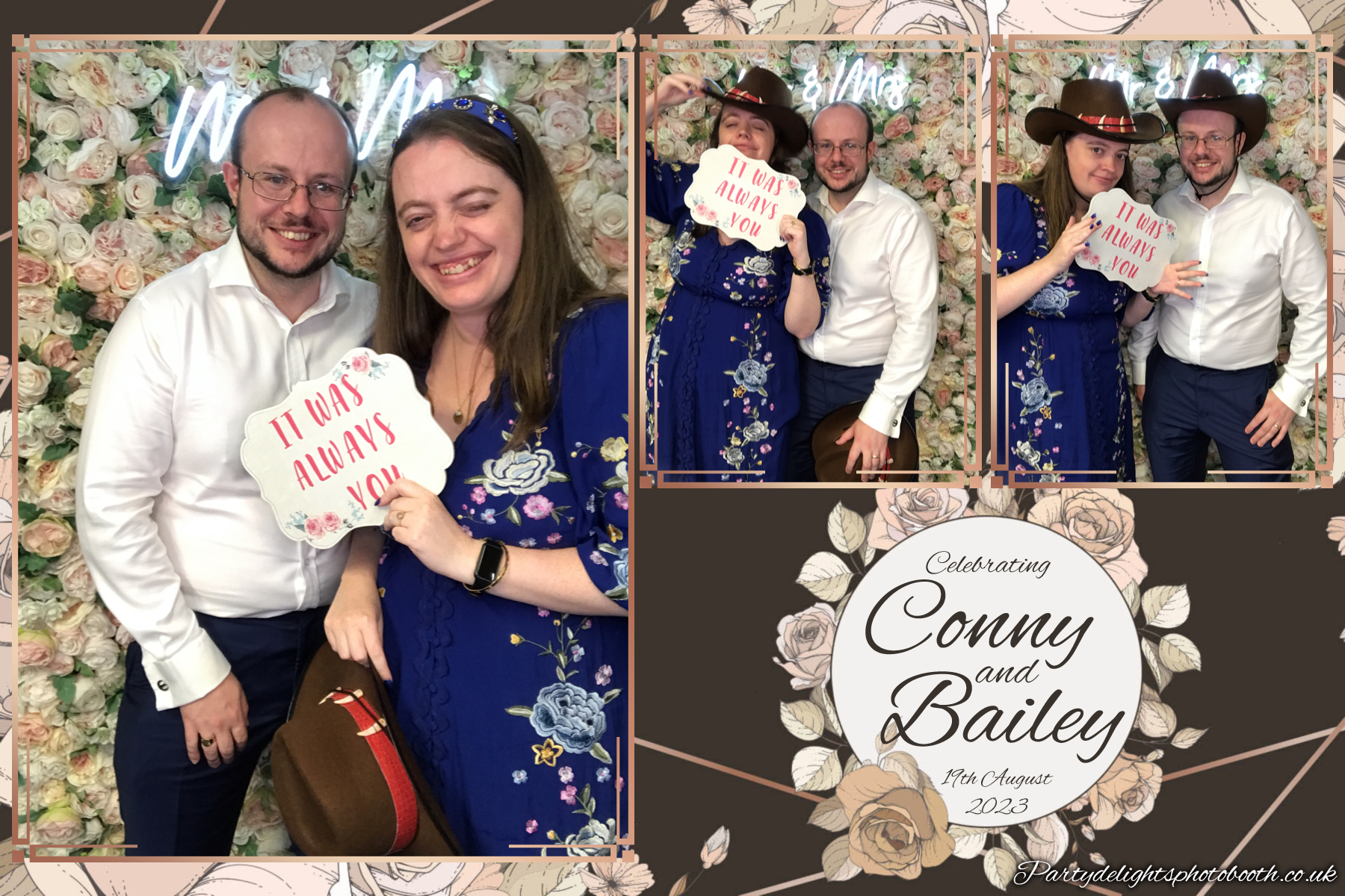 Conny & Bailey’s Wedding | View more photos from the event at gallery.partydelightsphotobooth.co.uk/u/PartyDelightsPhotoBooth/Conny-Bailey’s-Wedding