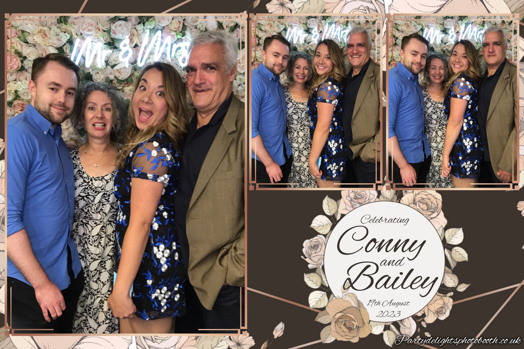 Conny & Bailey’s Wedding | View more photos from the event at gallery.partydelightsphotobooth.co.uk/u/PartyDelightsPhotoBooth/Conny-Bailey’s-Wedding