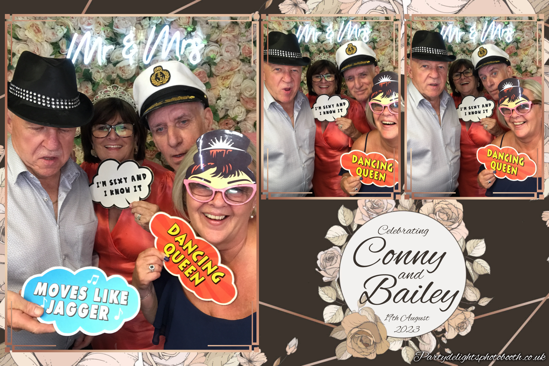 Conny & Bailey’s Wedding | View more photos from the event at gallery.partydelightsphotobooth.co.uk/u/PartyDelightsPhotoBooth/Conny-Bailey’s-Wedding