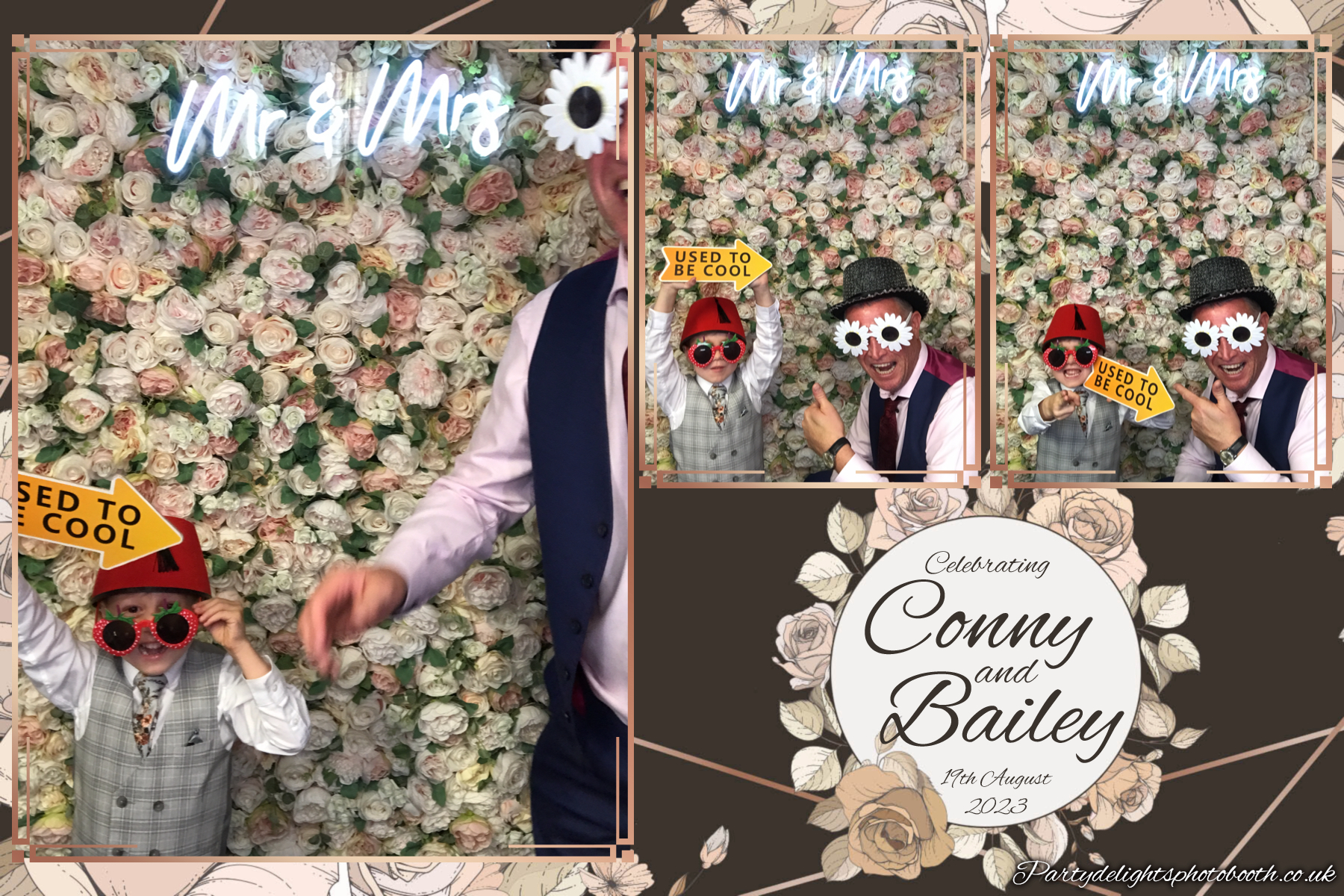 Conny & Bailey’s Wedding | View more photos from the event at gallery.partydelightsphotobooth.co.uk/u/PartyDelightsPhotoBooth/Conny-Bailey’s-Wedding