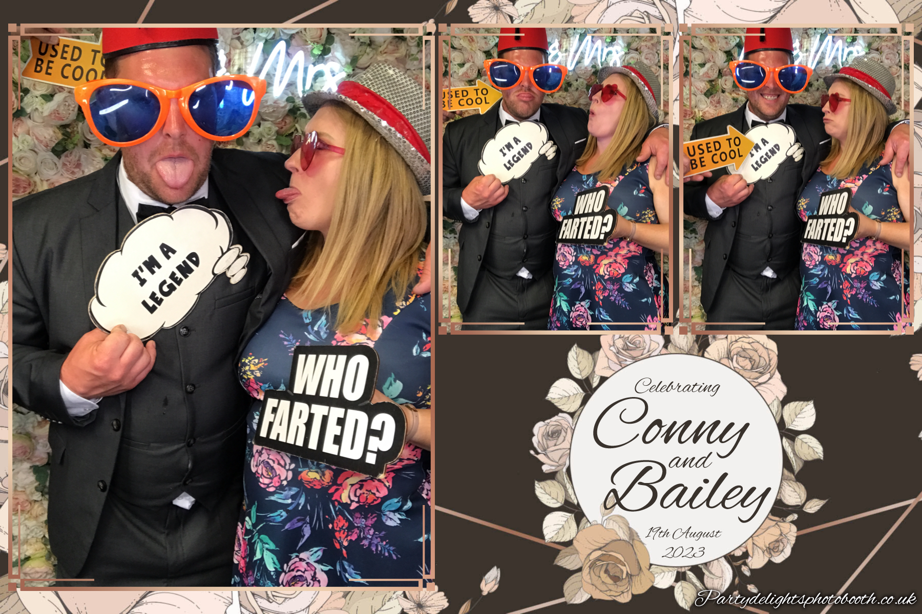 Conny & Bailey’s Wedding | View more photos from the event at gallery.partydelightsphotobooth.co.uk/u/PartyDelightsPhotoBooth/Conny-Bailey’s-Wedding