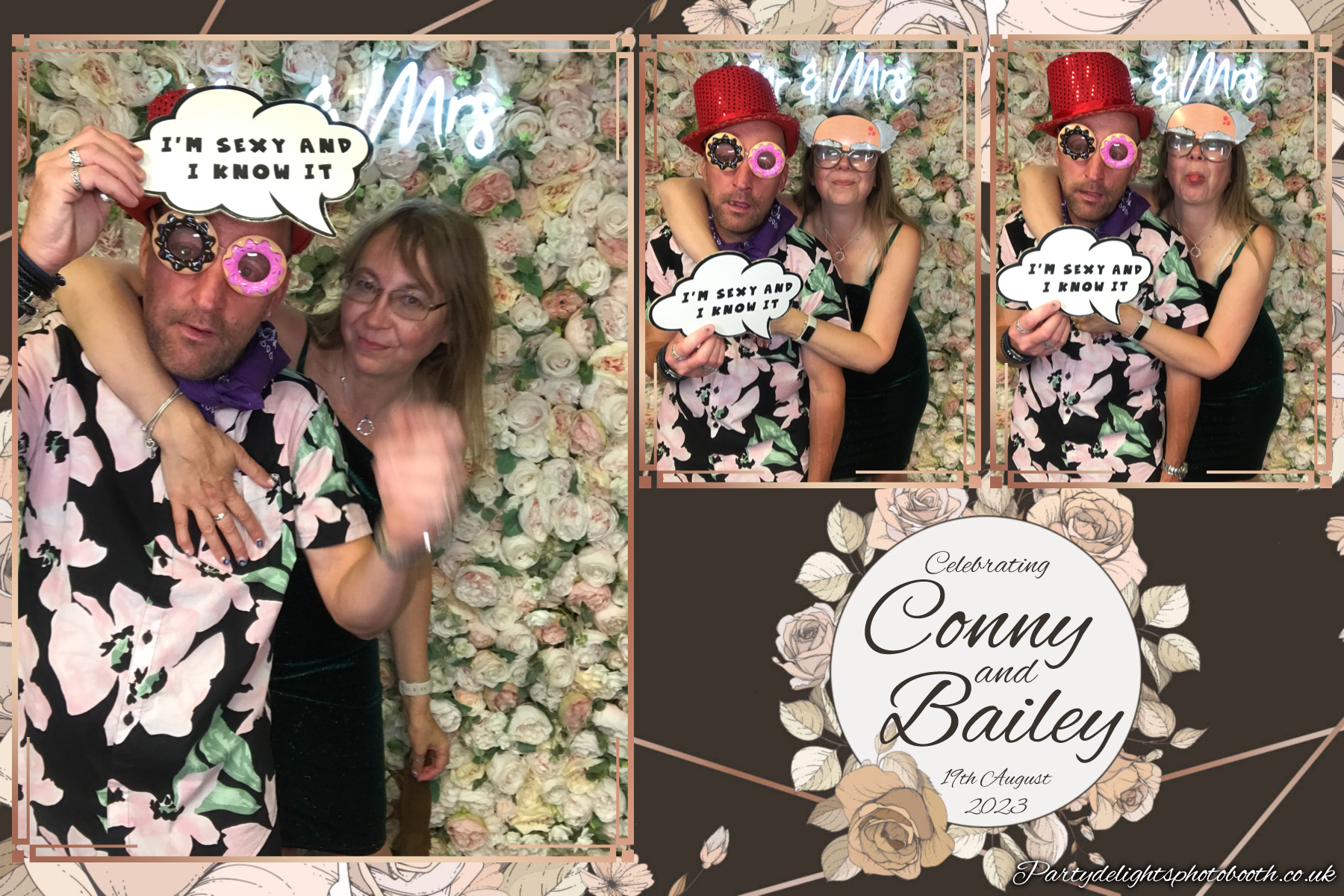 Conny & Bailey’s Wedding | View more photos from the event at gallery.partydelightsphotobooth.co.uk/u/PartyDelightsPhotoBooth/Conny-Bailey’s-Wedding