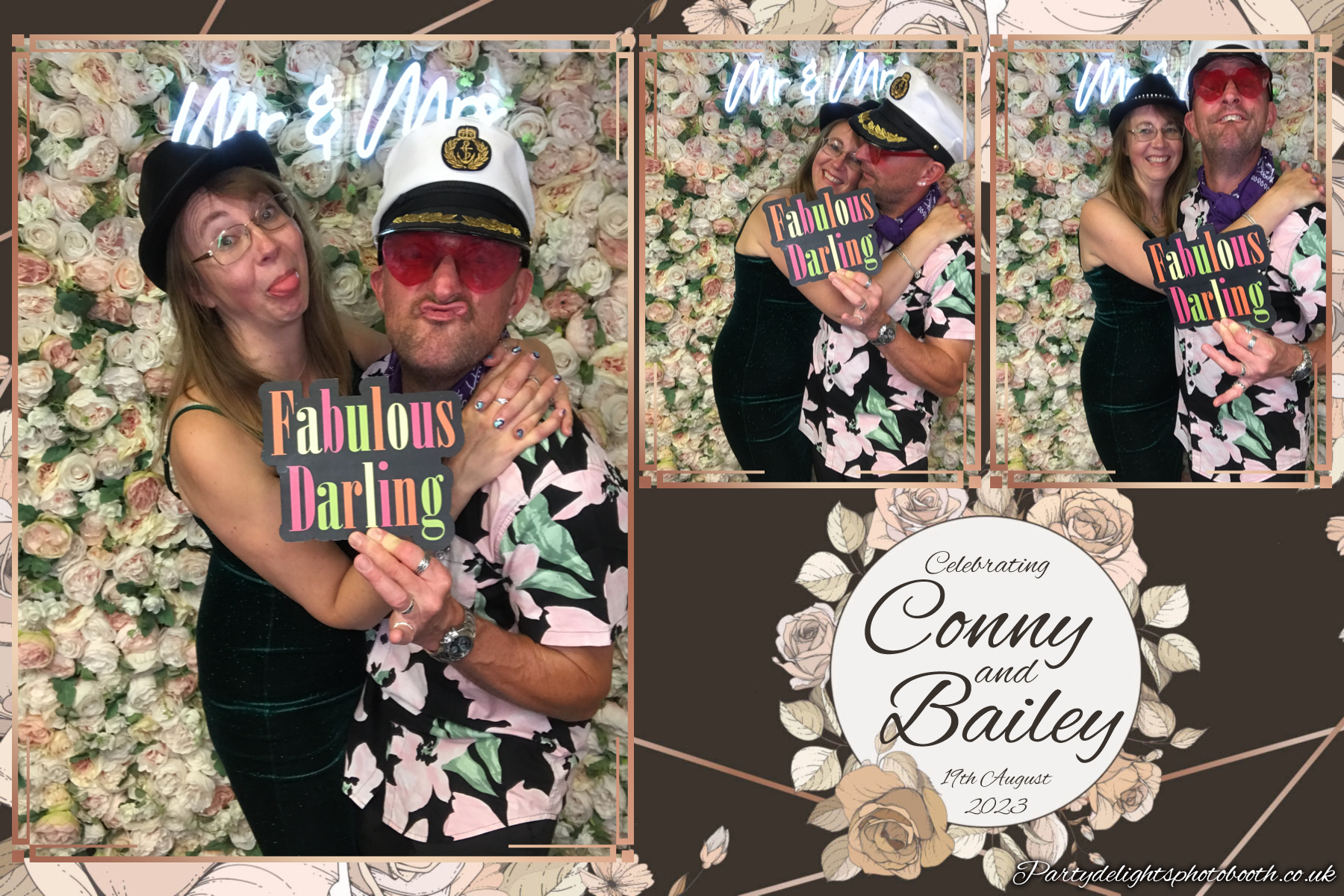 Conny & Bailey’s Wedding | View more photos from the event at gallery.partydelightsphotobooth.co.uk/u/PartyDelightsPhotoBooth/Conny-Bailey’s-Wedding