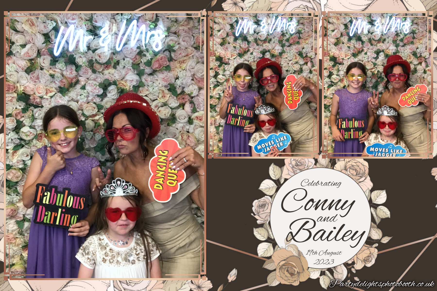 Conny & Bailey’s Wedding | View more photos from the event at gallery.partydelightsphotobooth.co.uk/u/PartyDelightsPhotoBooth/Conny-Bailey’s-Wedding