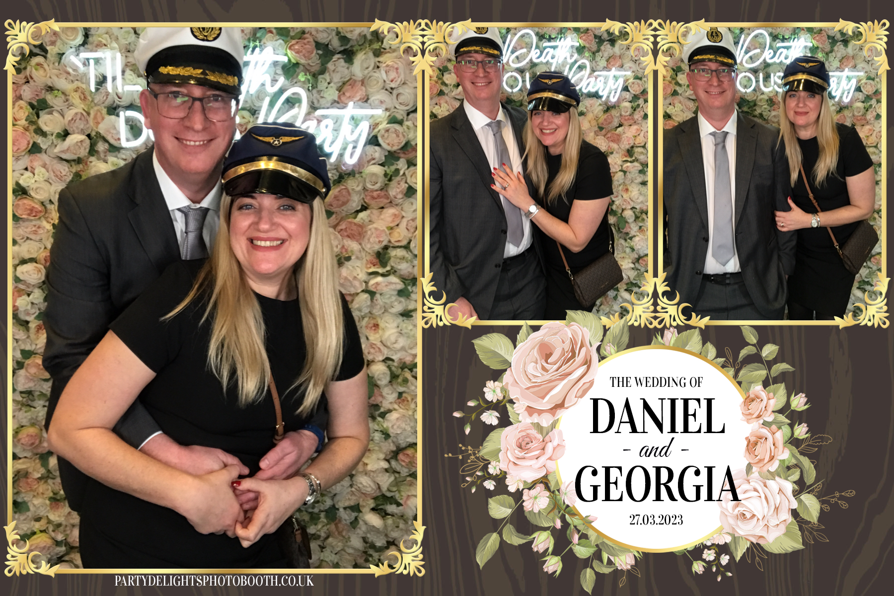 Daniel & Georgia's Wedding | View more photos from the event at gallery.partydelightsphotobooth.co.uk/u/PartyDelightsPhotoBooth/Daniel-Georgias-Wedding