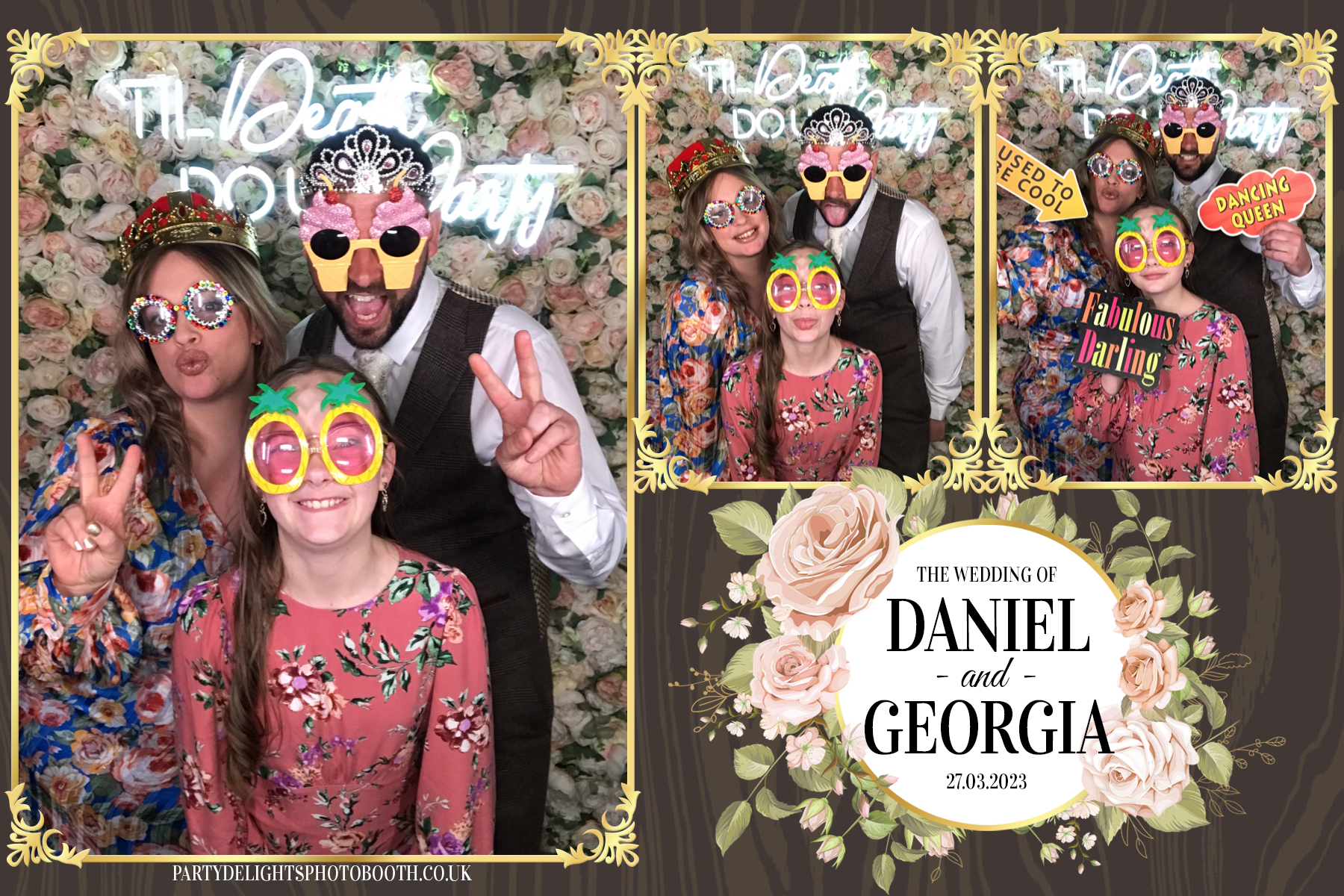 Daniel & Georgia's Wedding | View more photos from the event at gallery.partydelightsphotobooth.co.uk/u/PartyDelightsPhotoBooth/Daniel-Georgias-Wedding