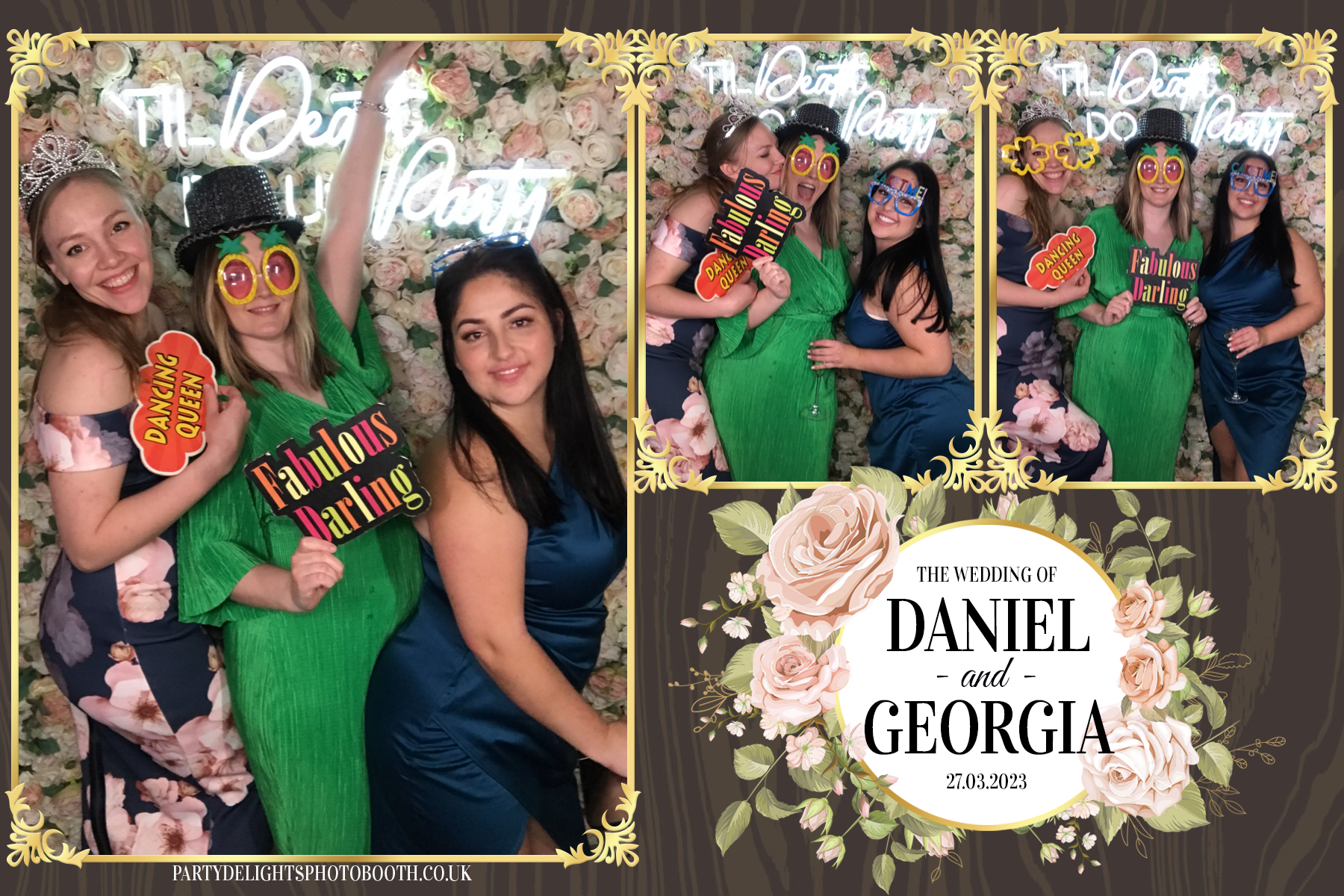 Daniel & Georgia's Wedding | View more photos from the event at gallery.partydelightsphotobooth.co.uk/u/PartyDelightsPhotoBooth/Daniel-Georgias-Wedding