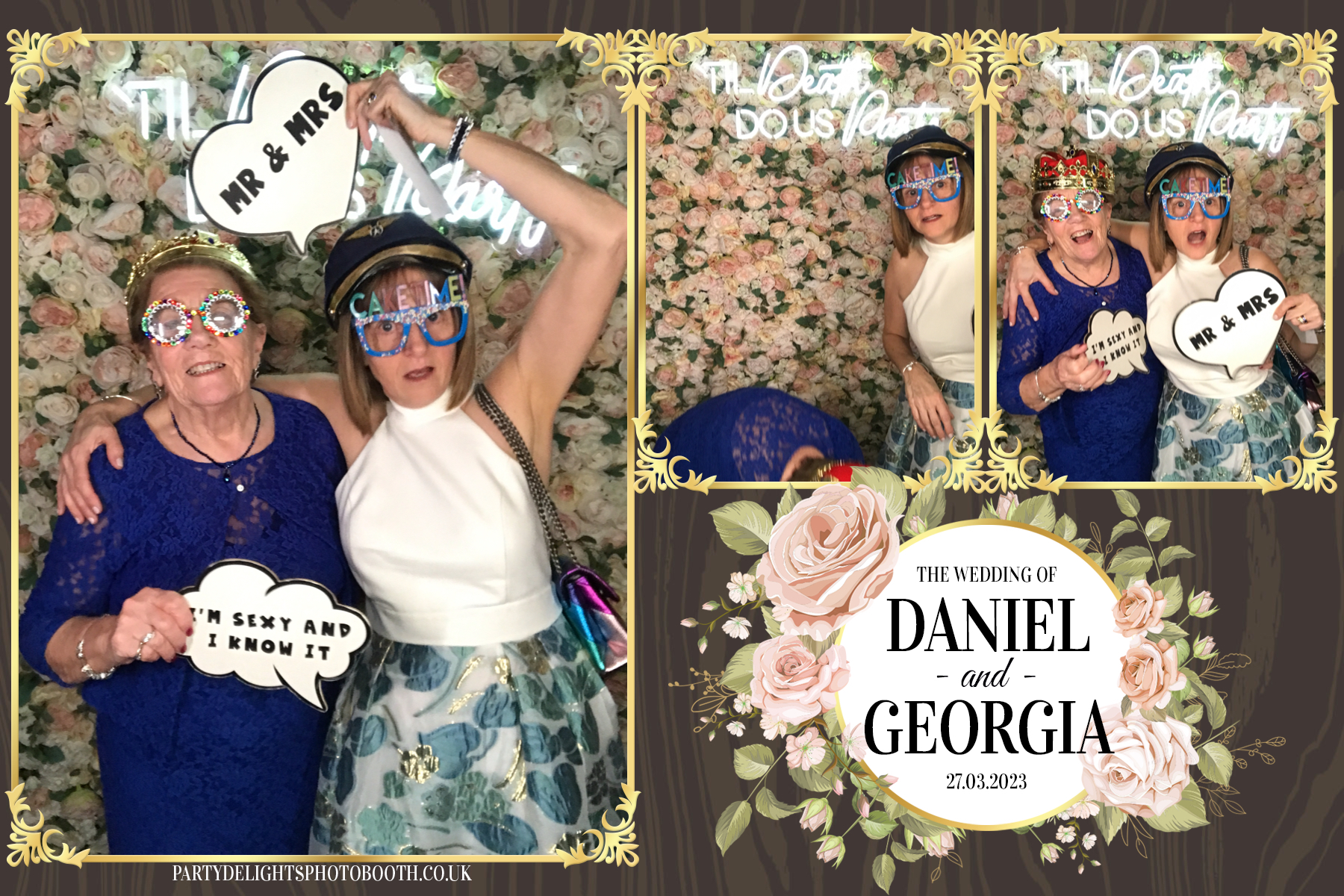 Daniel & Georgia's Wedding | View more photos from the event at gallery.partydelightsphotobooth.co.uk/u/PartyDelightsPhotoBooth/Daniel-Georgias-Wedding