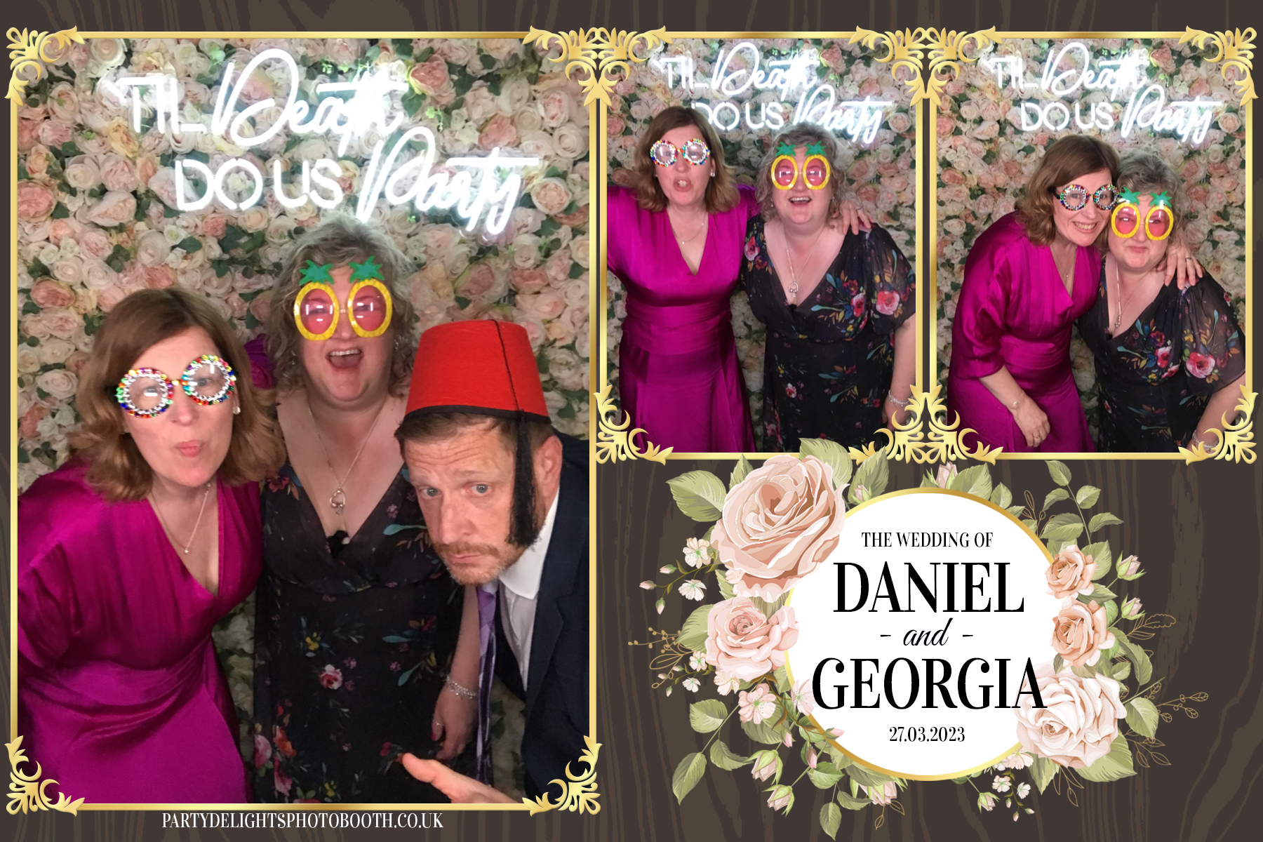 Daniel & Georgia's Wedding | View more photos from the event at gallery.partydelightsphotobooth.co.uk/u/PartyDelightsPhotoBooth/Daniel-Georgias-Wedding