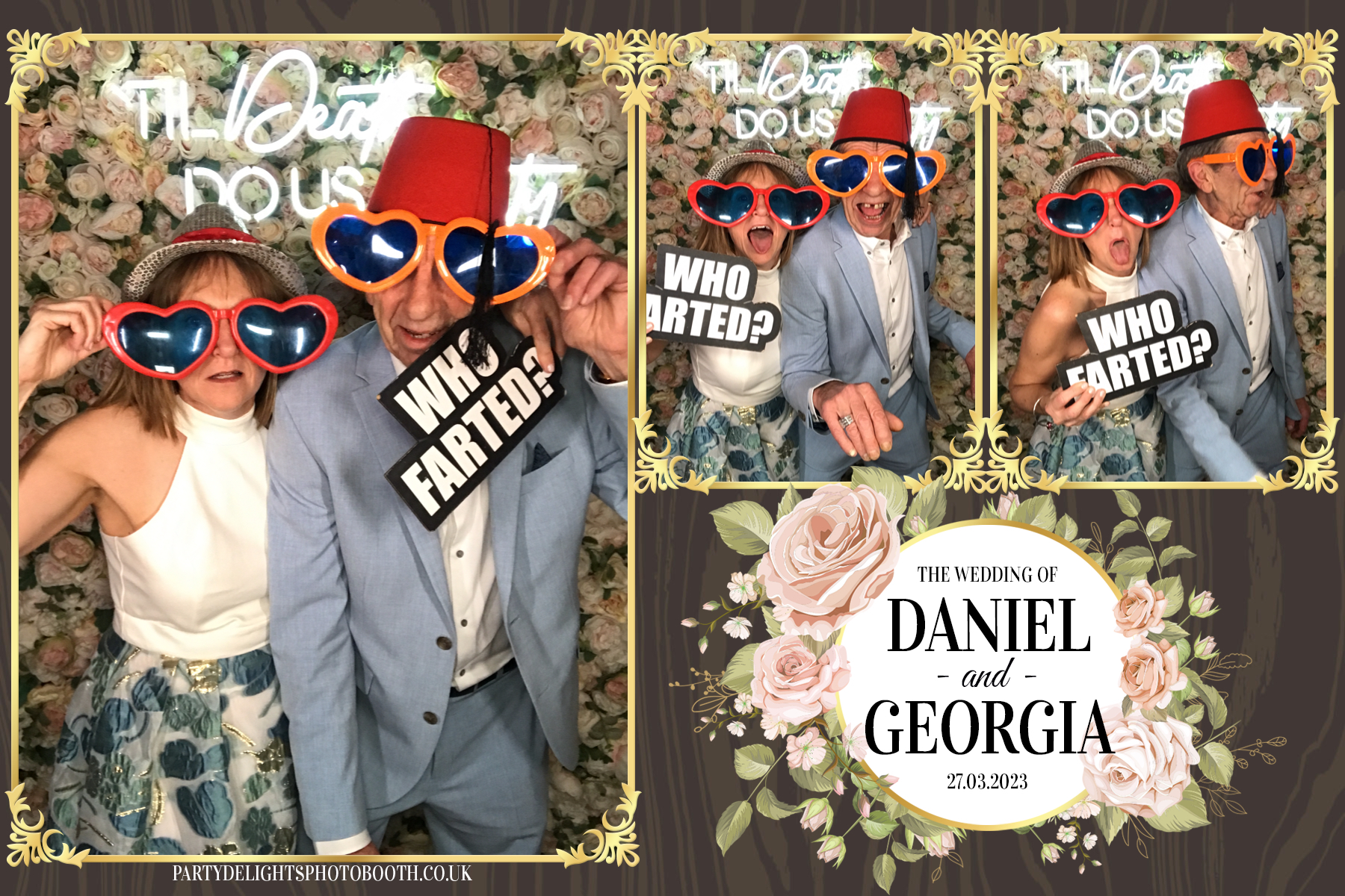 Daniel & Georgia's Wedding | View more photos from the event at gallery.partydelightsphotobooth.co.uk/u/PartyDelightsPhotoBooth/Daniel-Georgias-Wedding
