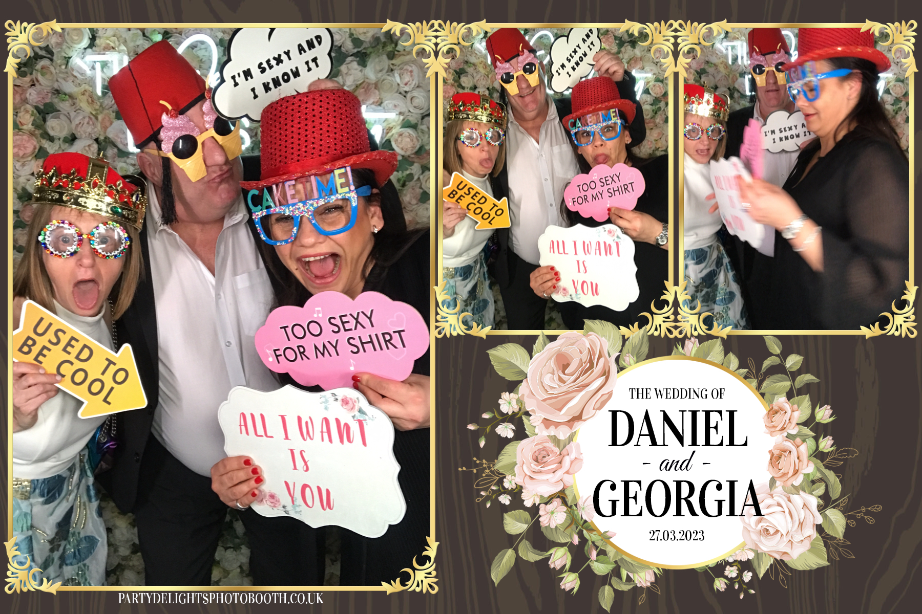 Daniel & Georgia's Wedding | View more photos from the event at gallery.partydelightsphotobooth.co.uk/u/PartyDelightsPhotoBooth/Daniel-Georgias-Wedding