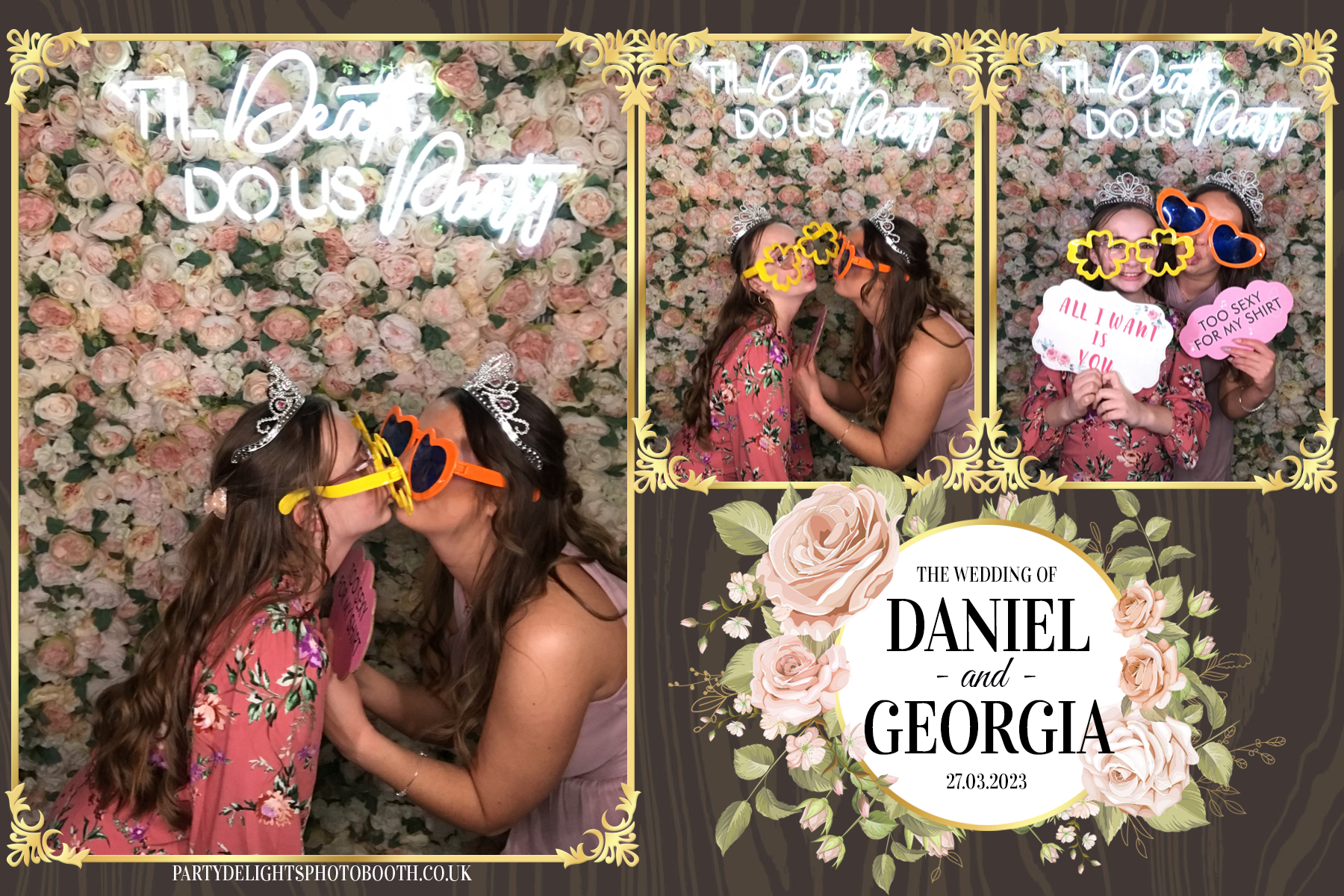 Daniel & Georgia's Wedding | View more photos from the event at gallery.partydelightsphotobooth.co.uk/u/PartyDelightsPhotoBooth/Daniel-Georgias-Wedding