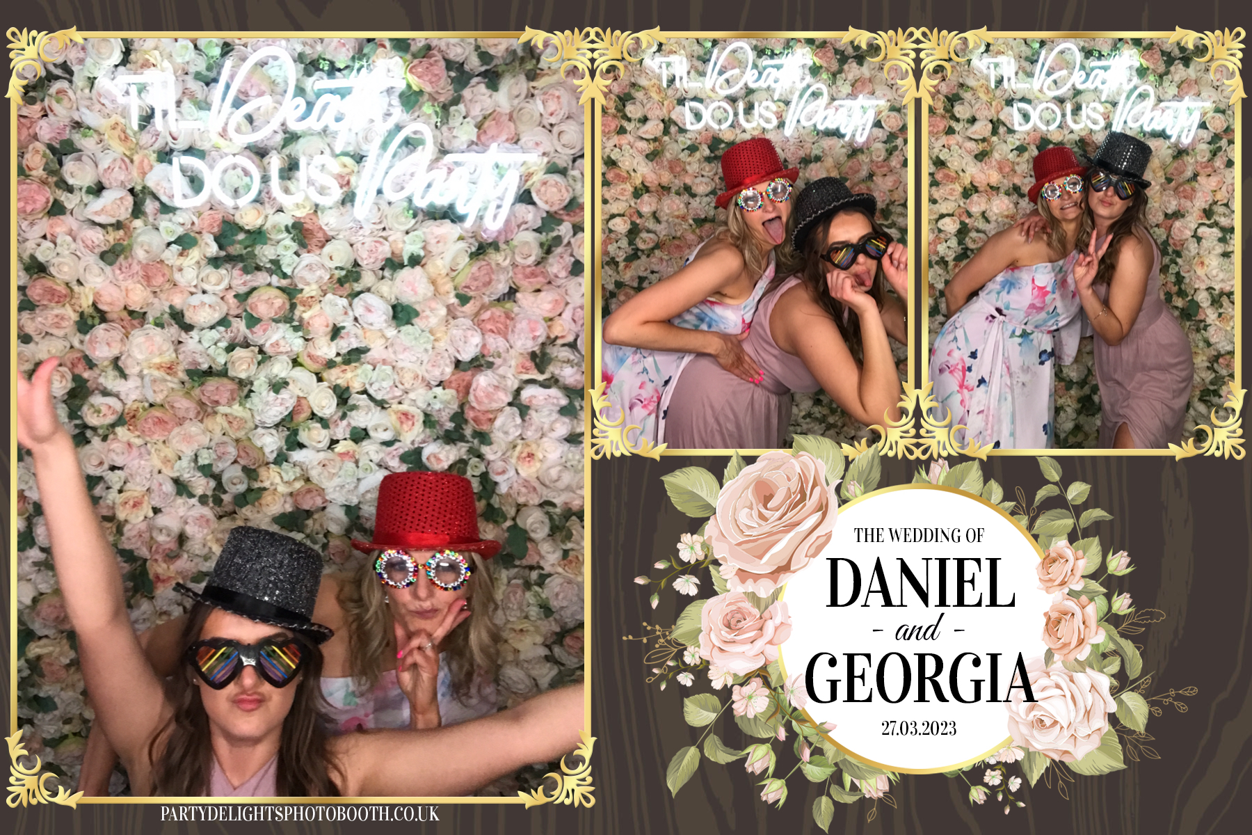 Daniel & Georgia's Wedding | View more photos from the event at gallery.partydelightsphotobooth.co.uk/u/PartyDelightsPhotoBooth/Daniel-Georgias-Wedding