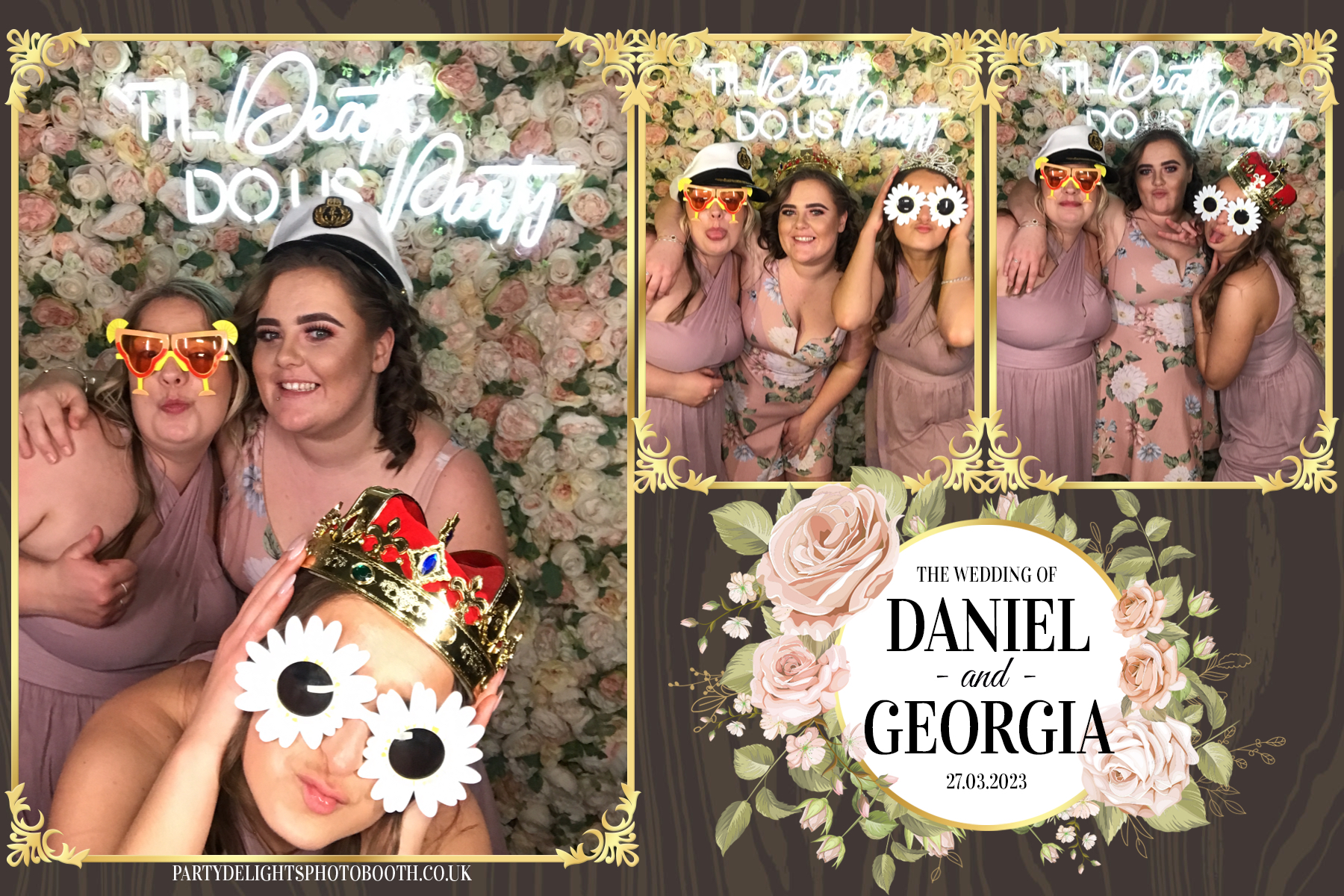 Daniel & Georgia's Wedding | View more photos from the event at gallery.partydelightsphotobooth.co.uk/u/PartyDelightsPhotoBooth/Daniel-Georgias-Wedding