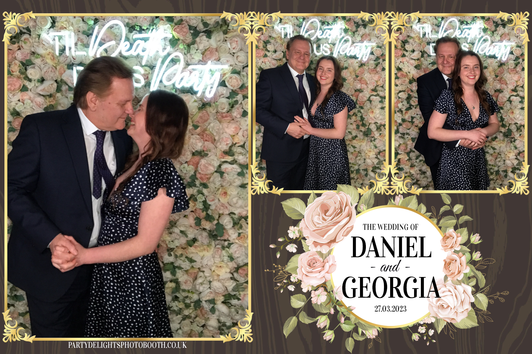 Daniel & Georgia's Wedding | View more photos from the event at gallery.partydelightsphotobooth.co.uk/u/PartyDelightsPhotoBooth/Daniel-Georgias-Wedding