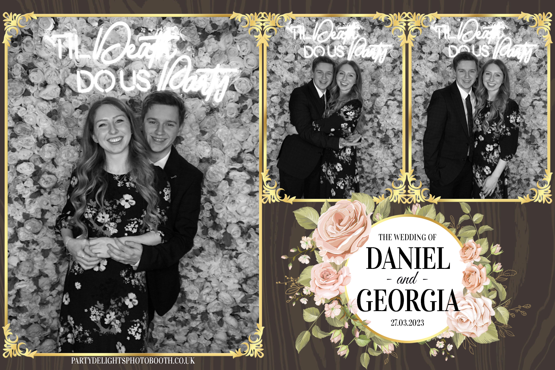 Daniel & Georgia's Wedding | View more photos from the event at gallery.partydelightsphotobooth.co.uk/u/PartyDelightsPhotoBooth/Daniel-Georgias-Wedding