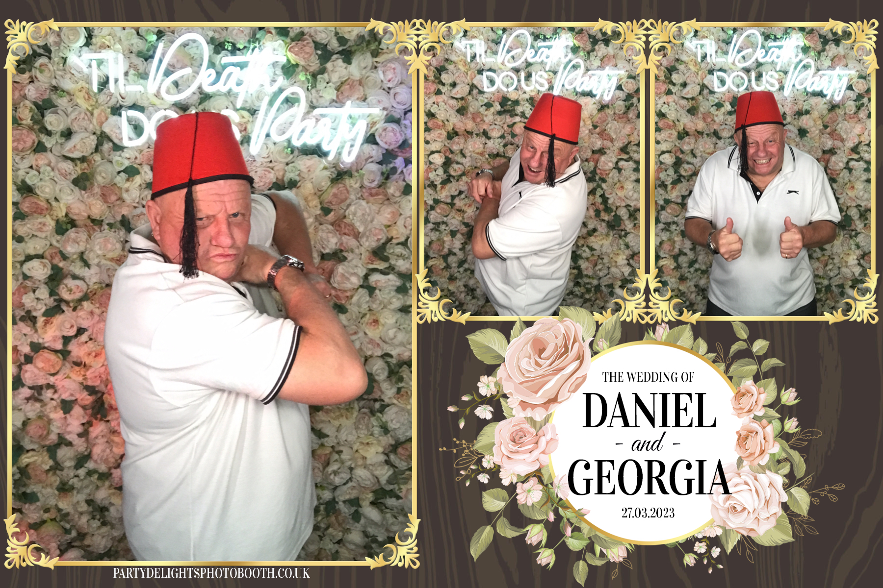 Daniel & Georgia's Wedding | View more photos from the event at gallery.partydelightsphotobooth.co.uk/u/PartyDelightsPhotoBooth/Daniel-Georgias-Wedding