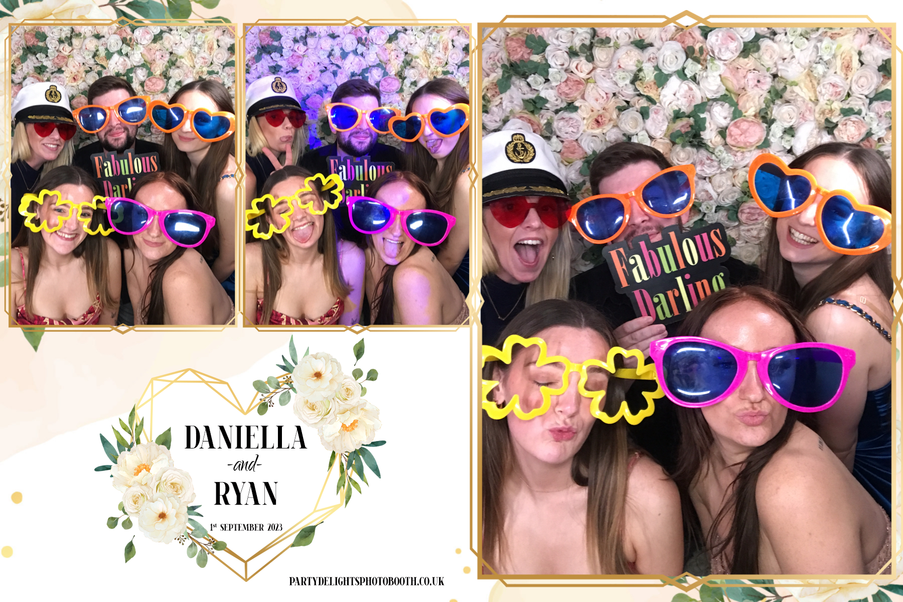 Daniella and Ryan’s Wedding | View more photos from the event at gallery.partydelightsphotobooth.co.uk/u/PartyDelightsPhotoBooth/Daniella-and-Ryan’s-Wedding