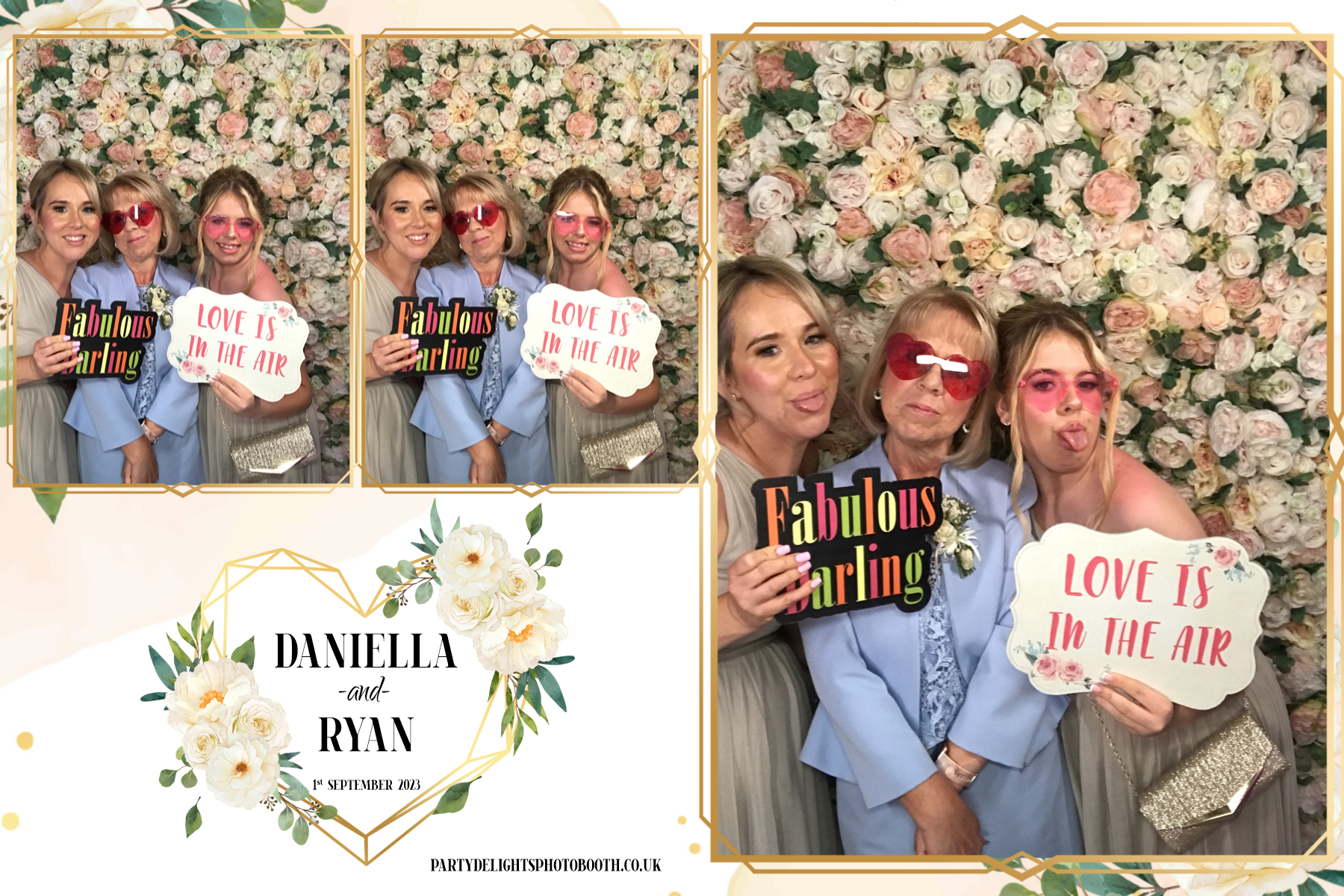 Daniella and Ryan’s Wedding | View more photos from the event at gallery.partydelightsphotobooth.co.uk/u/PartyDelightsPhotoBooth/Daniella-and-Ryan’s-Wedding