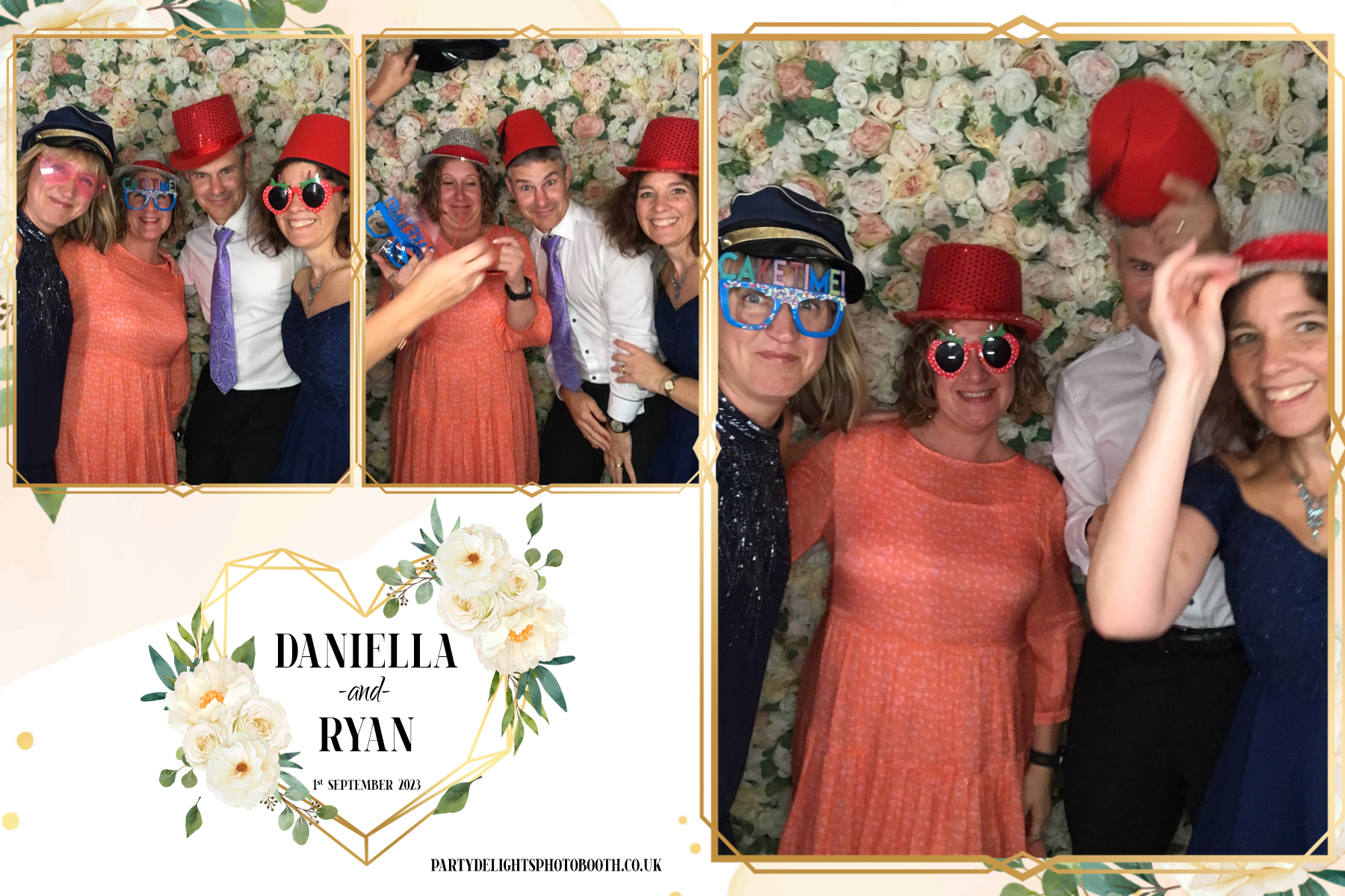 Daniella and Ryan’s Wedding | View more photos from the event at gallery.partydelightsphotobooth.co.uk/u/PartyDelightsPhotoBooth/Daniella-and-Ryan’s-Wedding