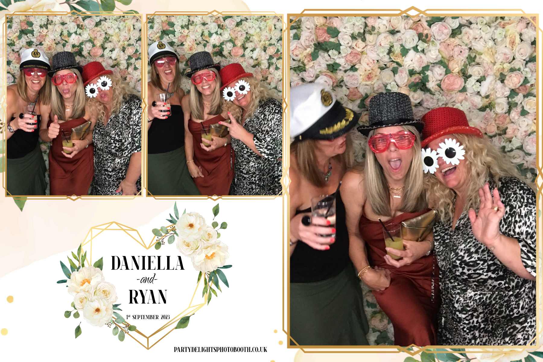 Daniella and Ryan’s Wedding | View more photos from the event at gallery.partydelightsphotobooth.co.uk/u/PartyDelightsPhotoBooth/Daniella-and-Ryan’s-Wedding