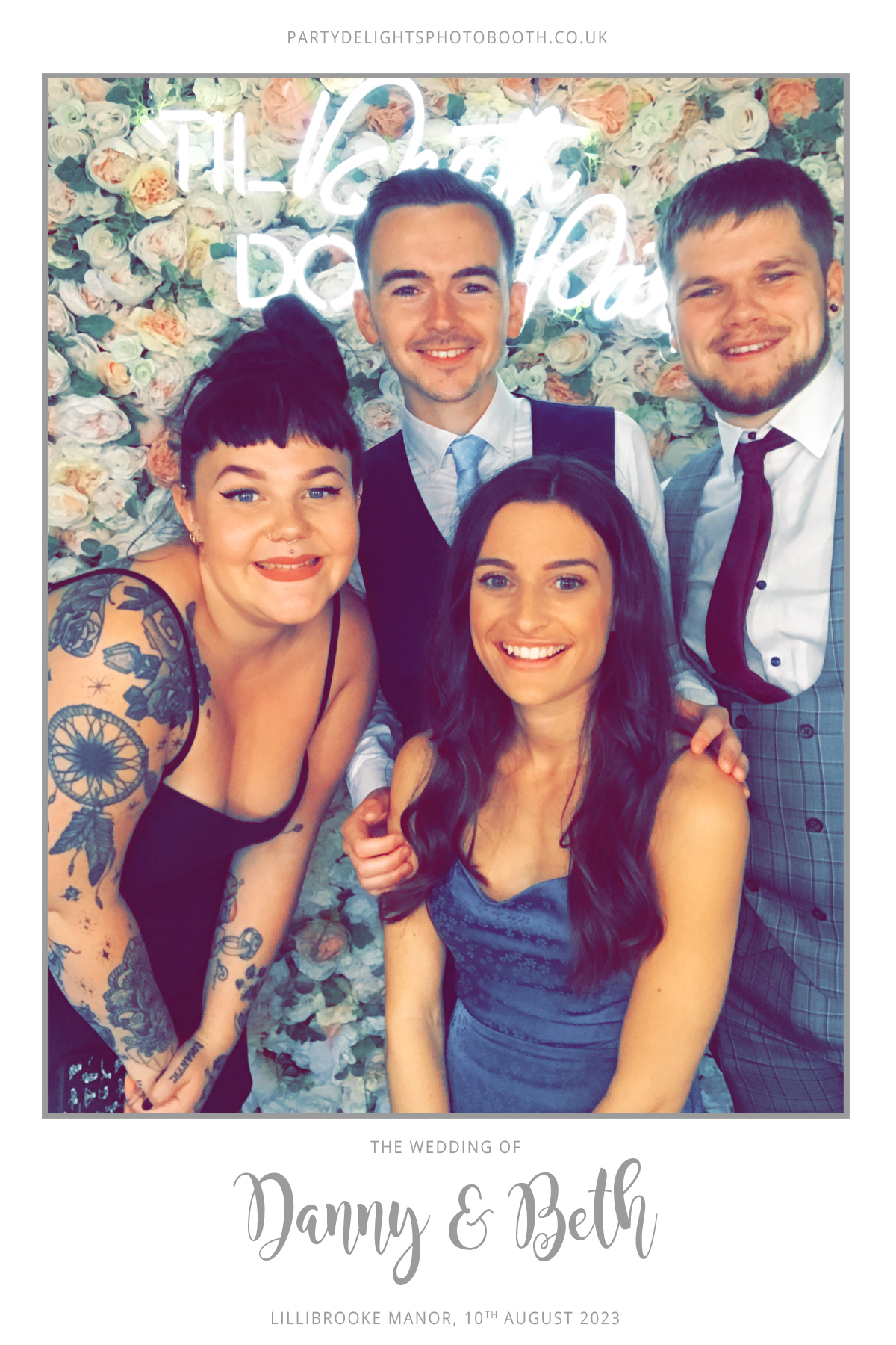 Danny and Beth’s wedding | View more photos from the event at gallery.partydelightsphotobooth.co.uk/u/PartyDelightsPhotoBooth/Danny-and-Beth’s-wedding