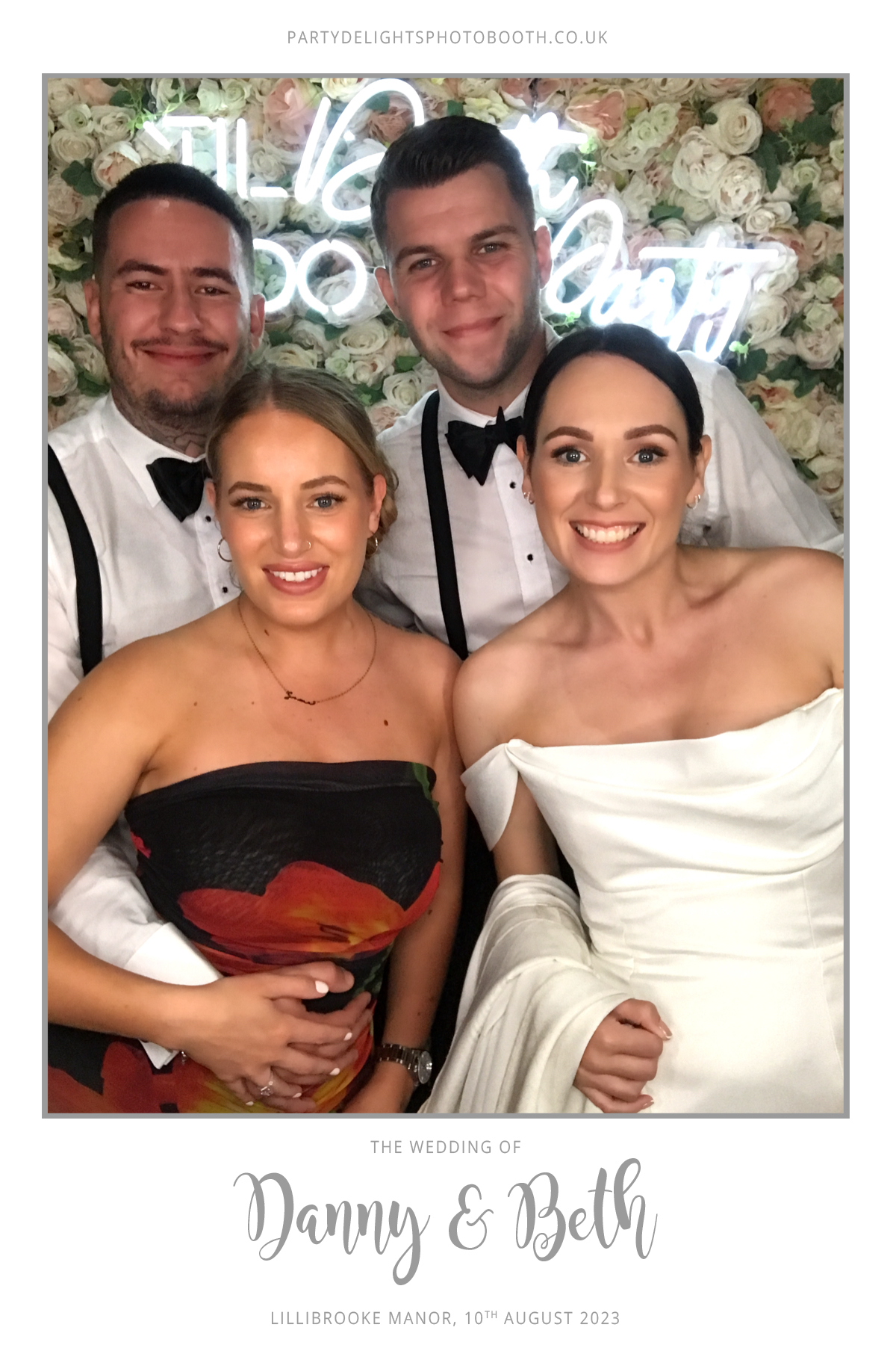 Danny and Beth’s wedding | View more photos from the event at gallery.partydelightsphotobooth.co.uk/u/PartyDelightsPhotoBooth/Danny-and-Beth’s-wedding