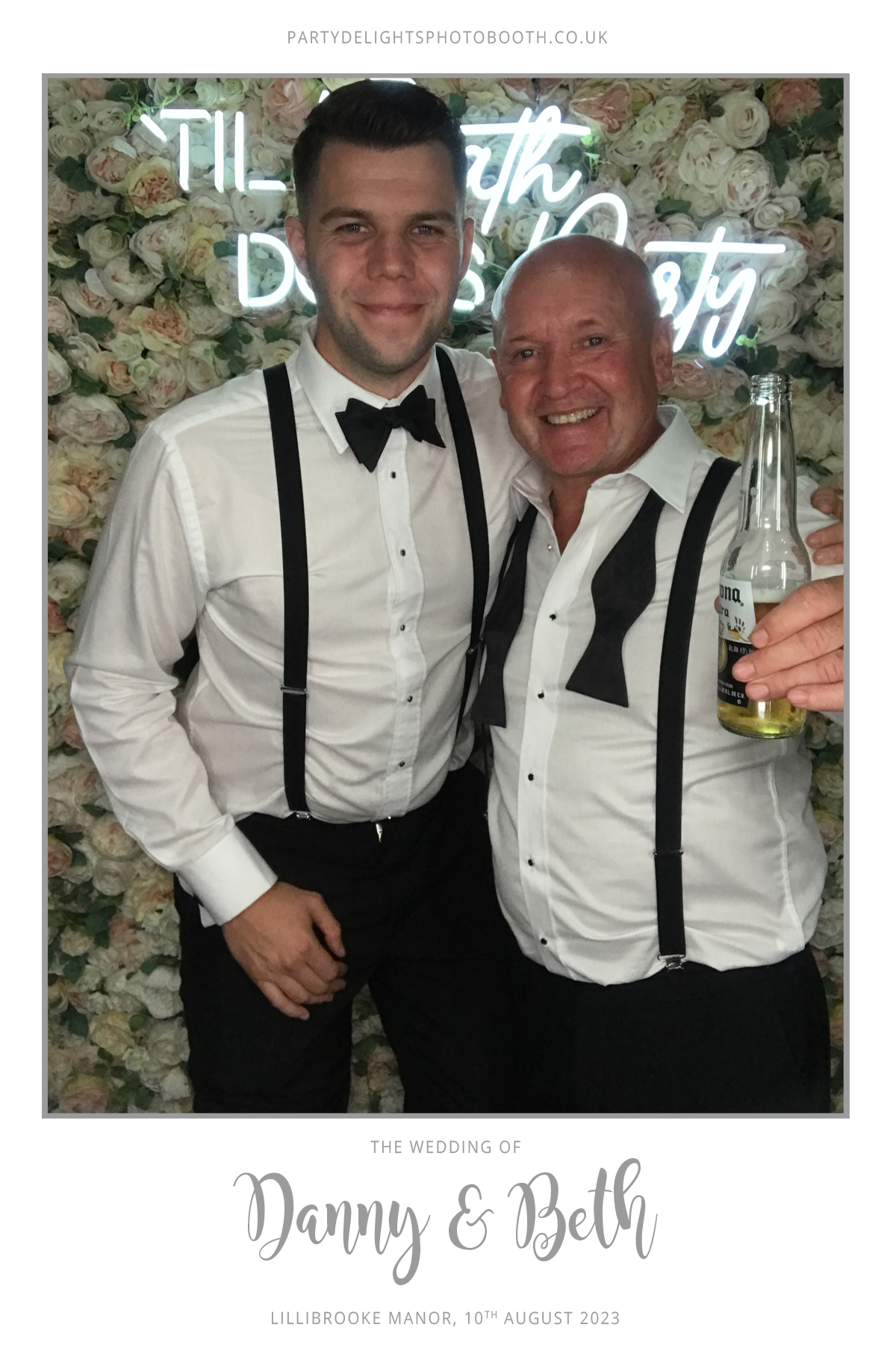 Danny and Beth’s wedding | View more photos from the event at gallery.partydelightsphotobooth.co.uk/u/PartyDelightsPhotoBooth/Danny-and-Beth’s-wedding