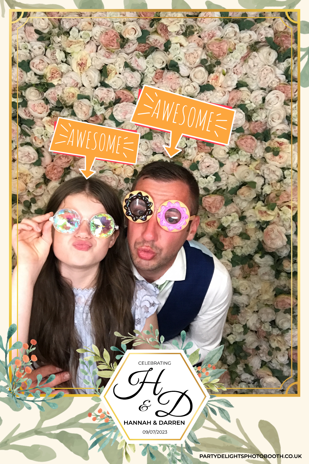 Darren and Hannah’s Wedding | View more photos from the event at gallery.partydelightsphotobooth.co.uk/u/PartyDelightsPhotoBooth/Darren-and-Hannah’s-Wedding