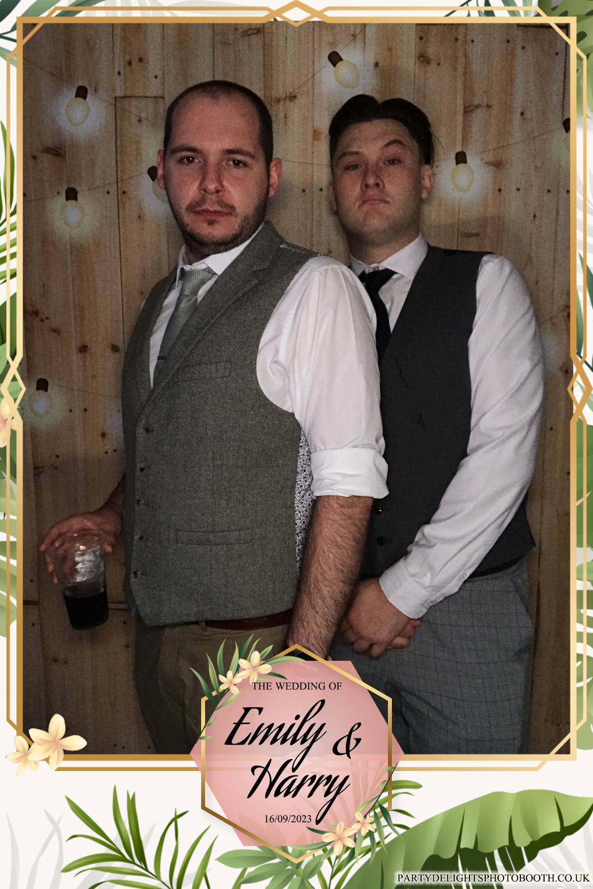 Emily & Harry's wedding | View more photos from the event at gallery.partydelightsphotobooth.co.uk/u/PartyDelightsPhotoBooth/Emily-Harrys-wedding